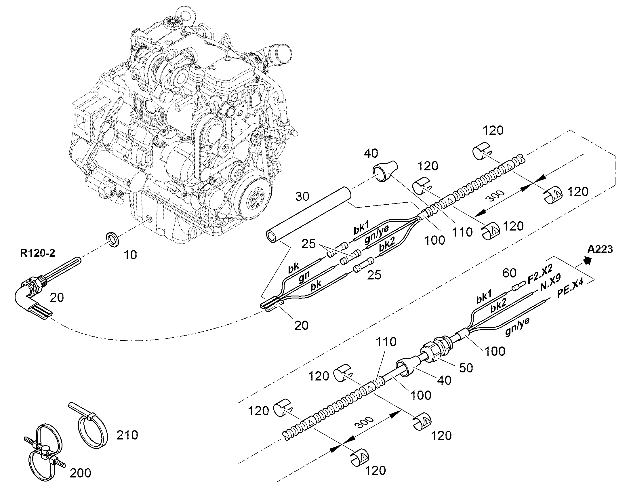 КАБЕЛЬ 10346773 LIEBHERR