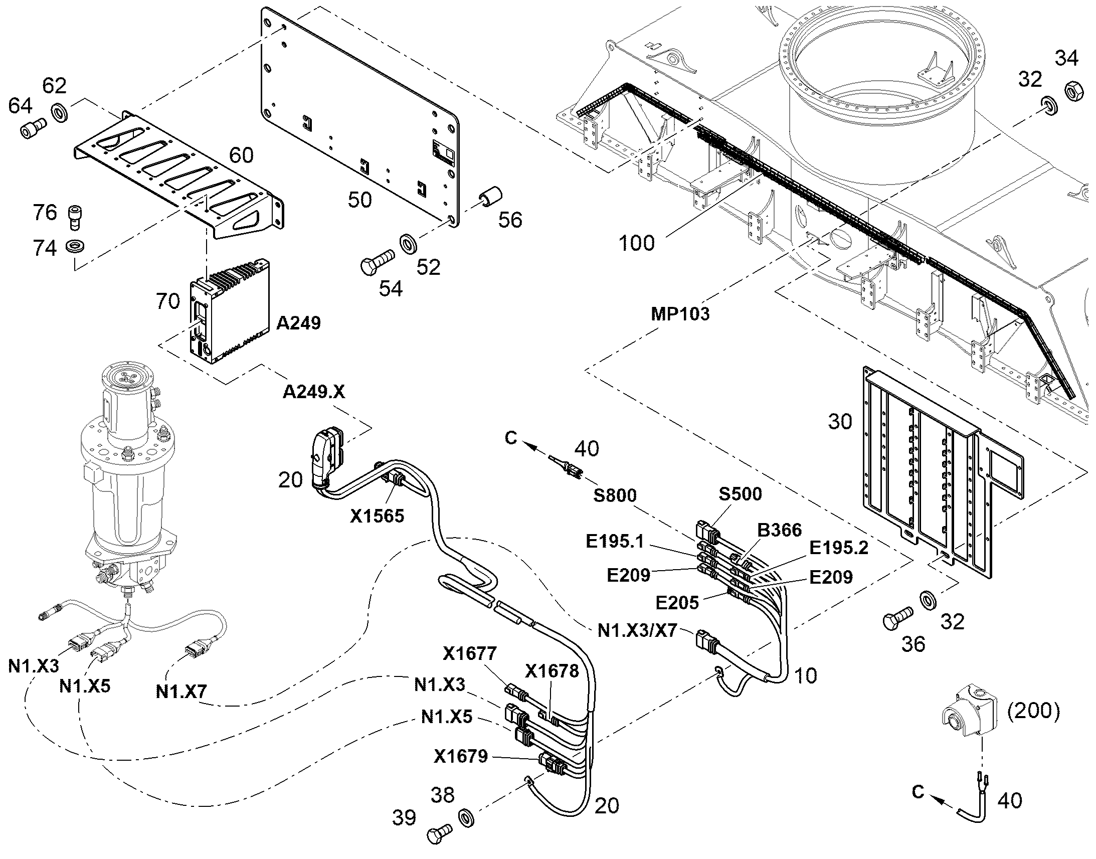 КРЕПЕЖ 12972534 LIEBHERR
