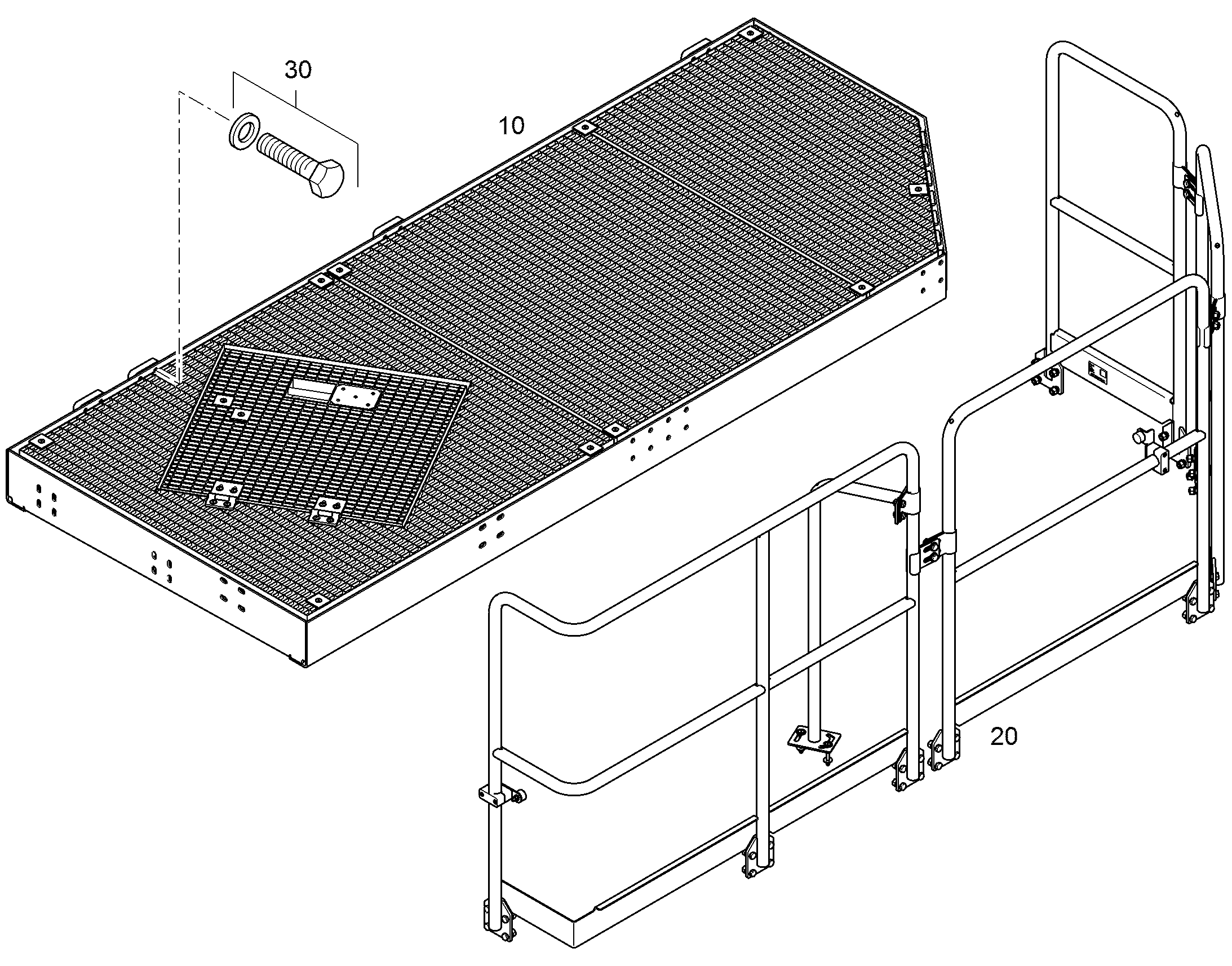 ПЛАТФОРМА 12839073 LIEBHERR