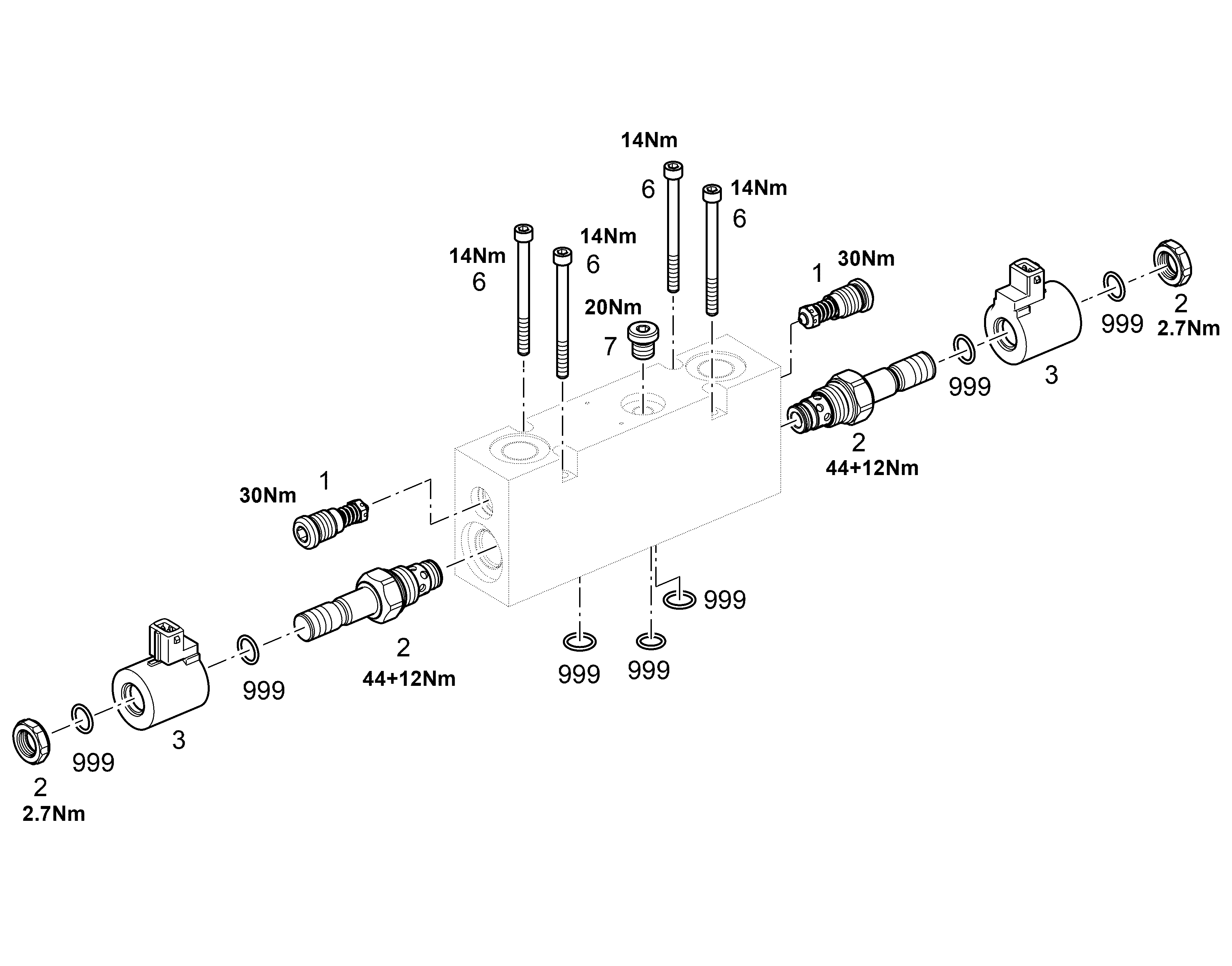 КАТУШКА ВОЗБУЖДЕНИЯ 12242485 LIEBHERR