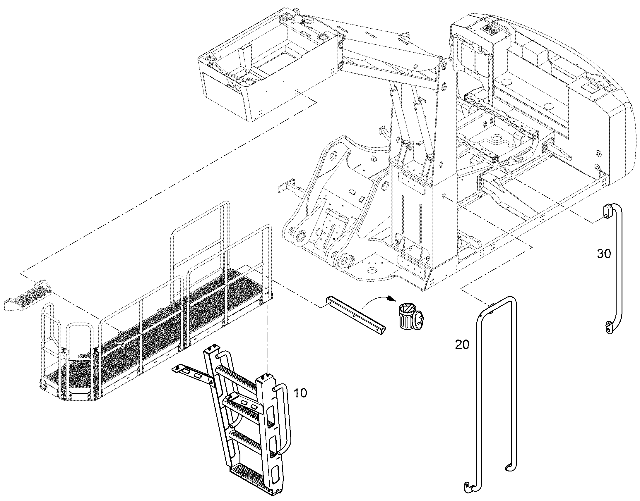 РУЧКА 12849577 LIEBHERR
