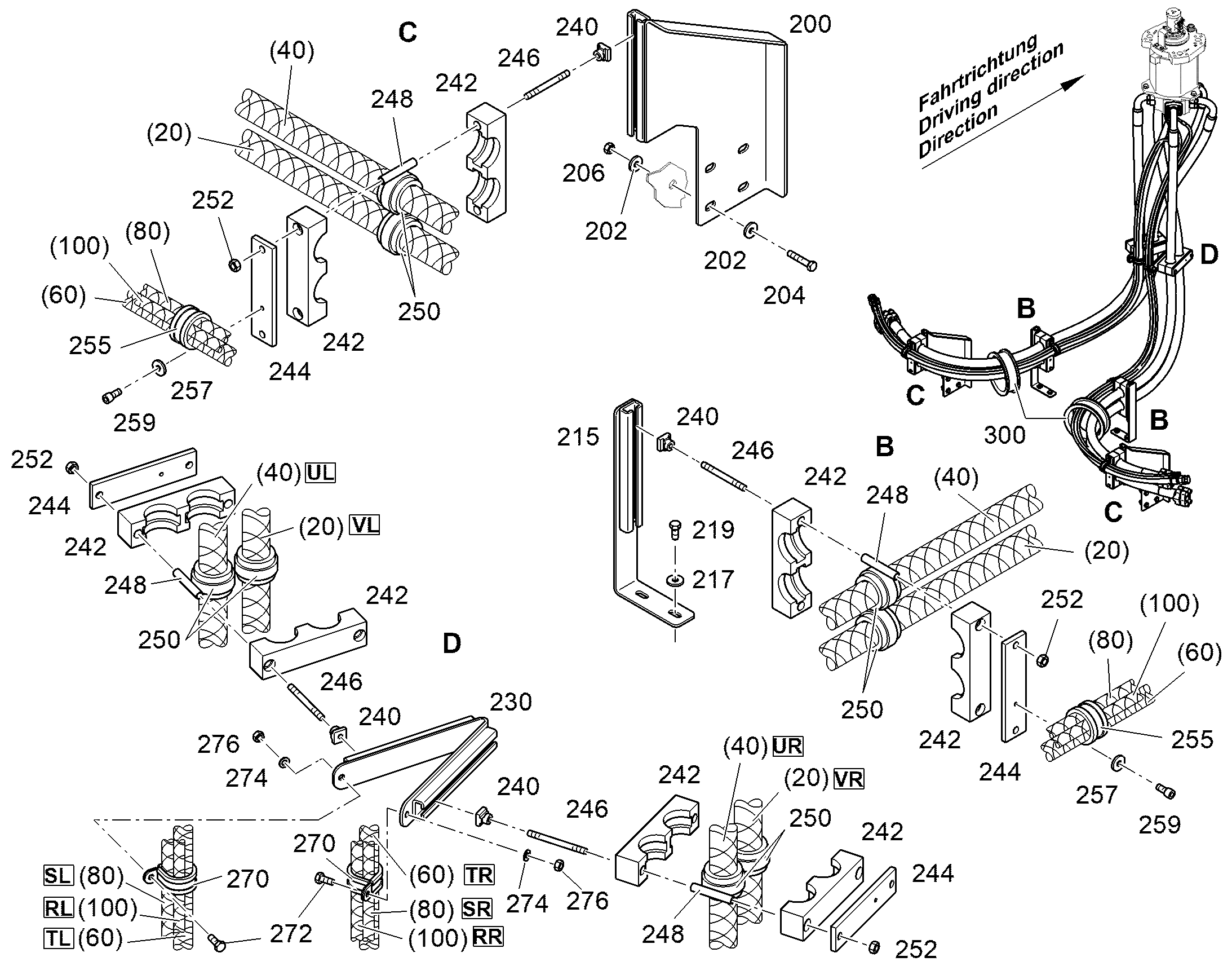 УДЕРЖИВАЮЩАЯ КОНСОЛЬ 12592587 LIEBHERR