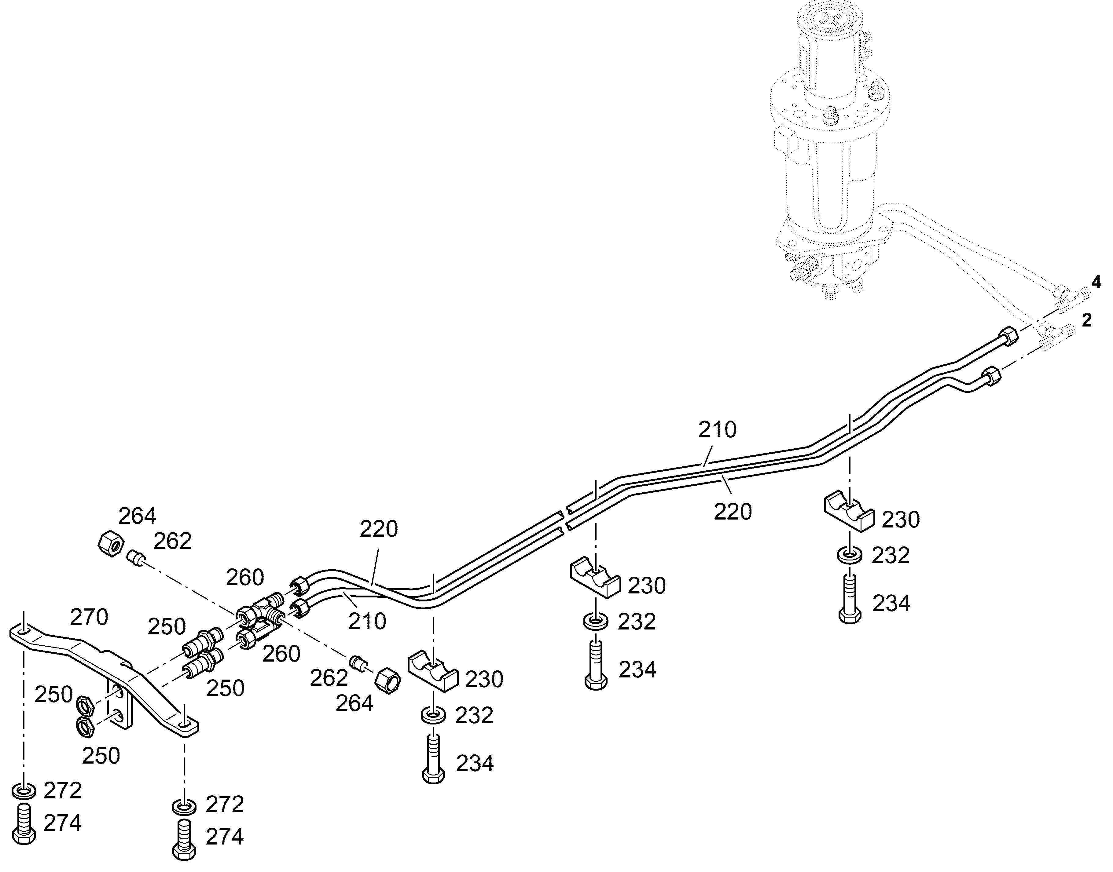 УГОЛЬНИК ПОДДЕРЖИВАЮЩИЙ 12846463 LIEBHERR
