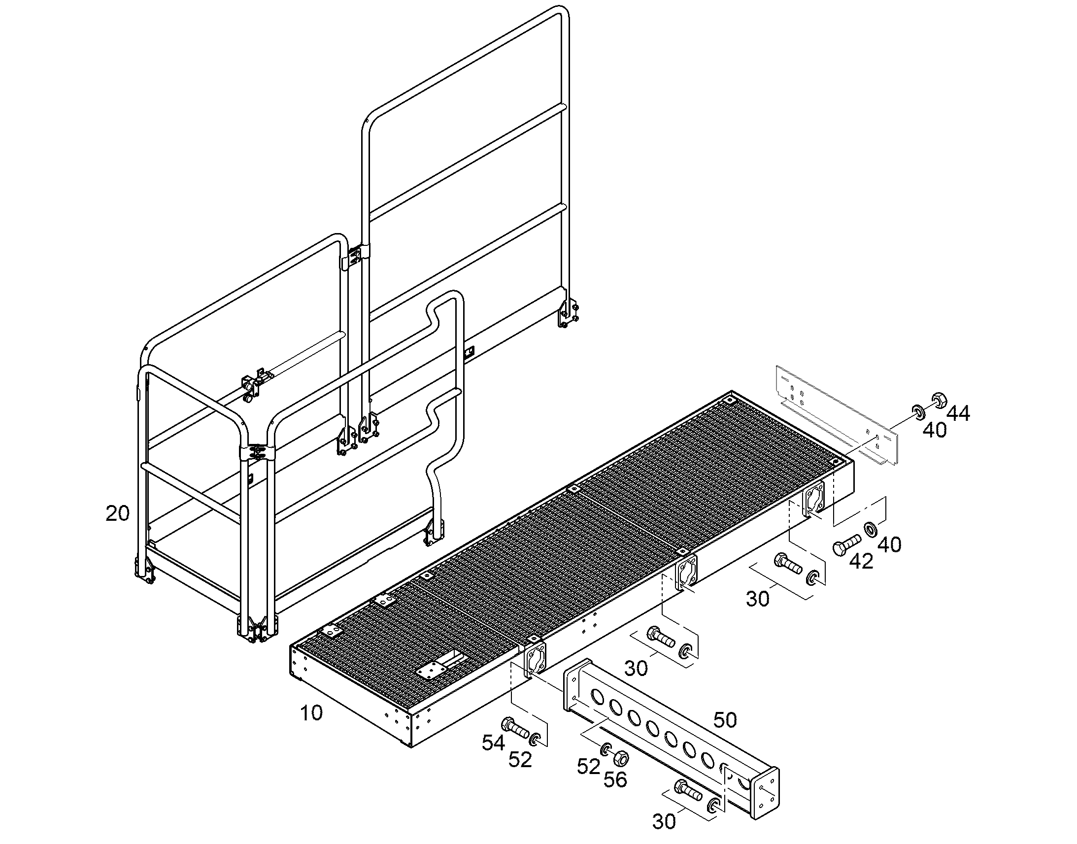 ПЛАТФОРМА 12833371 LIEBHERR