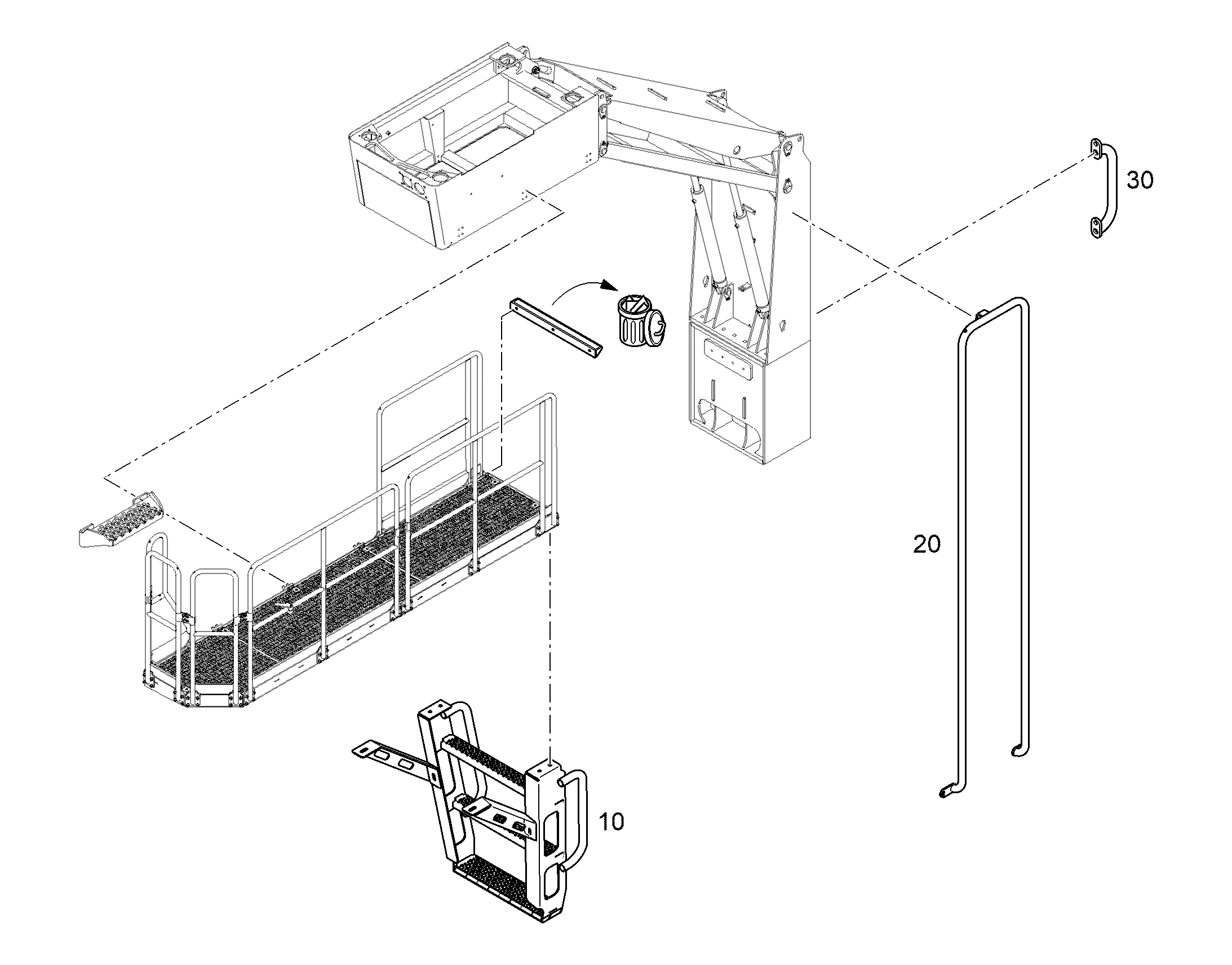 РУЧКА 12588646 LIEBHERR