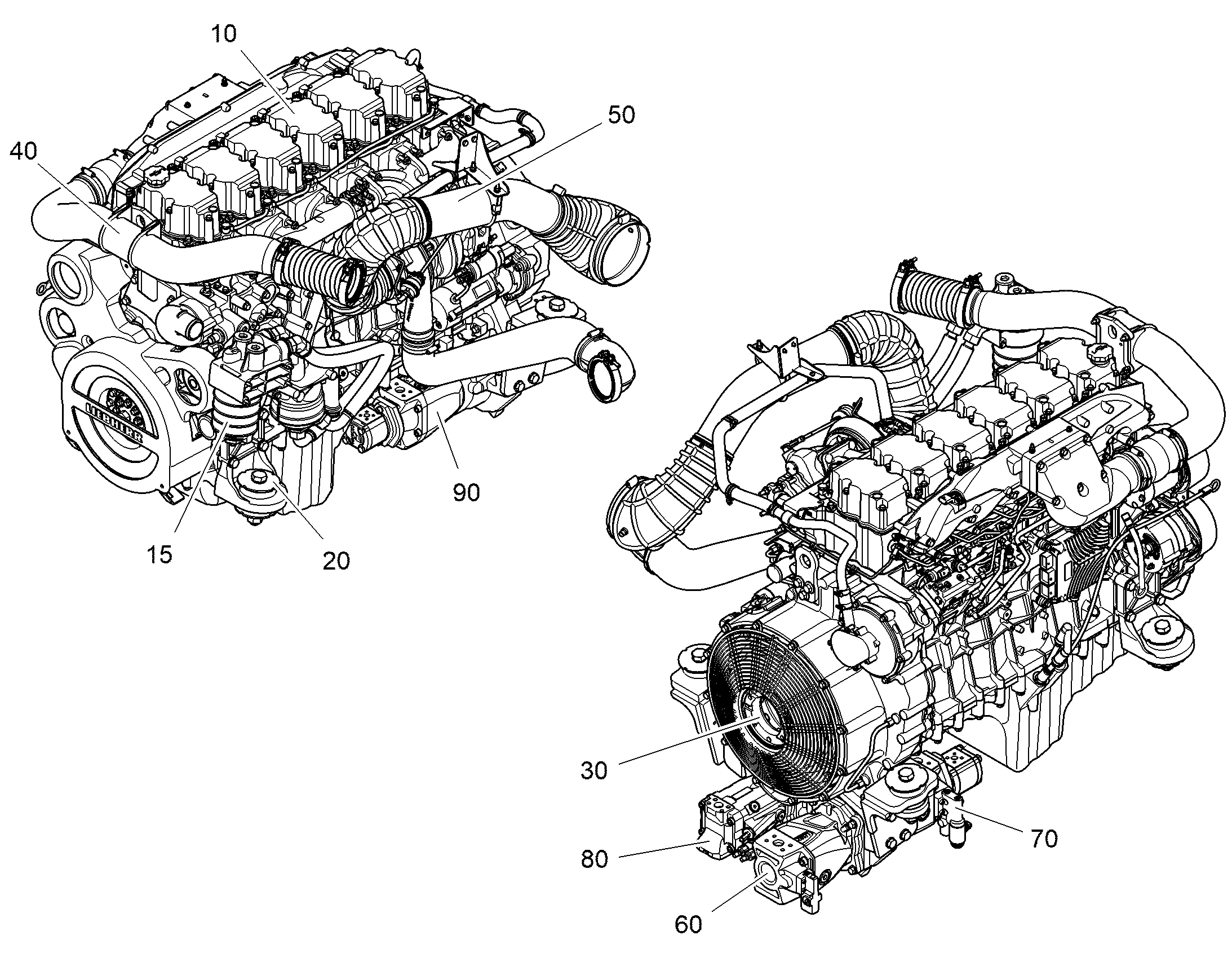 ШЛАНГИ 12822788 LIEBHERR