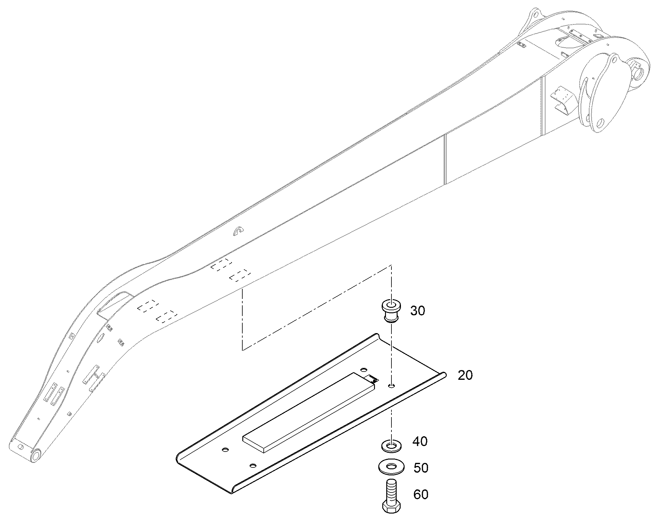ЛИСТ ЗАЩИТНЫЙ 12868878 LIEBHERR