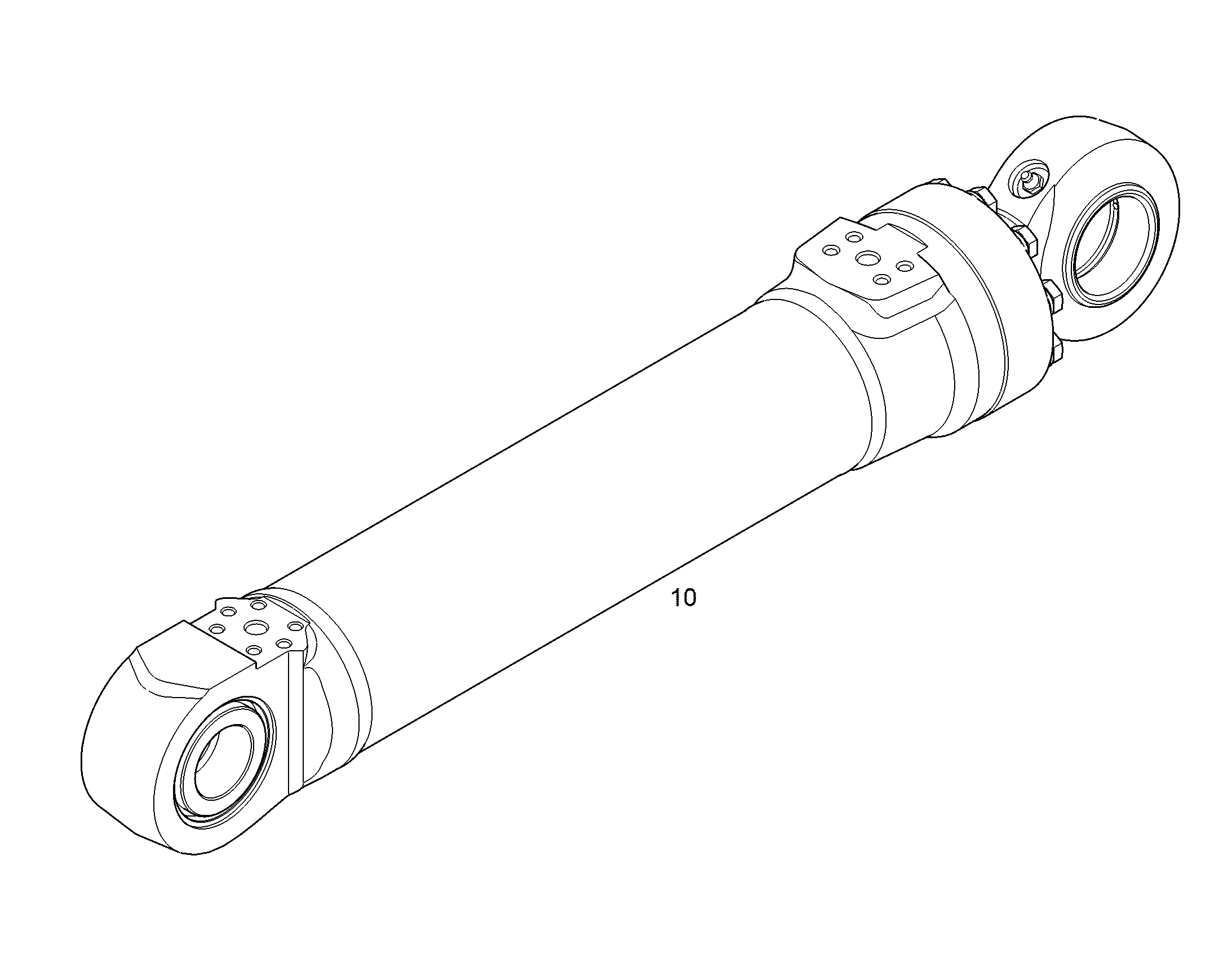 ГИДРОЦИЛИНДР 12856279 LIEBHERR