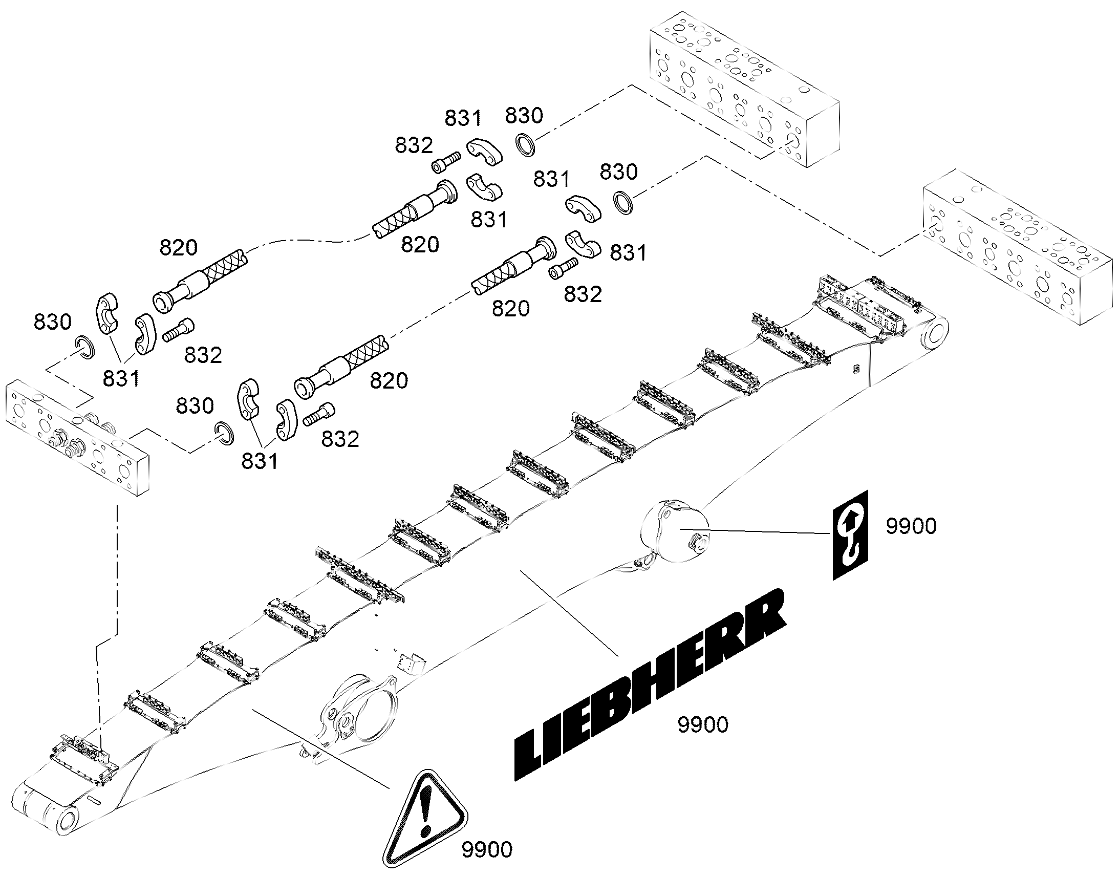 ТАБЛИЧКИ 12957343 LIEBHERR