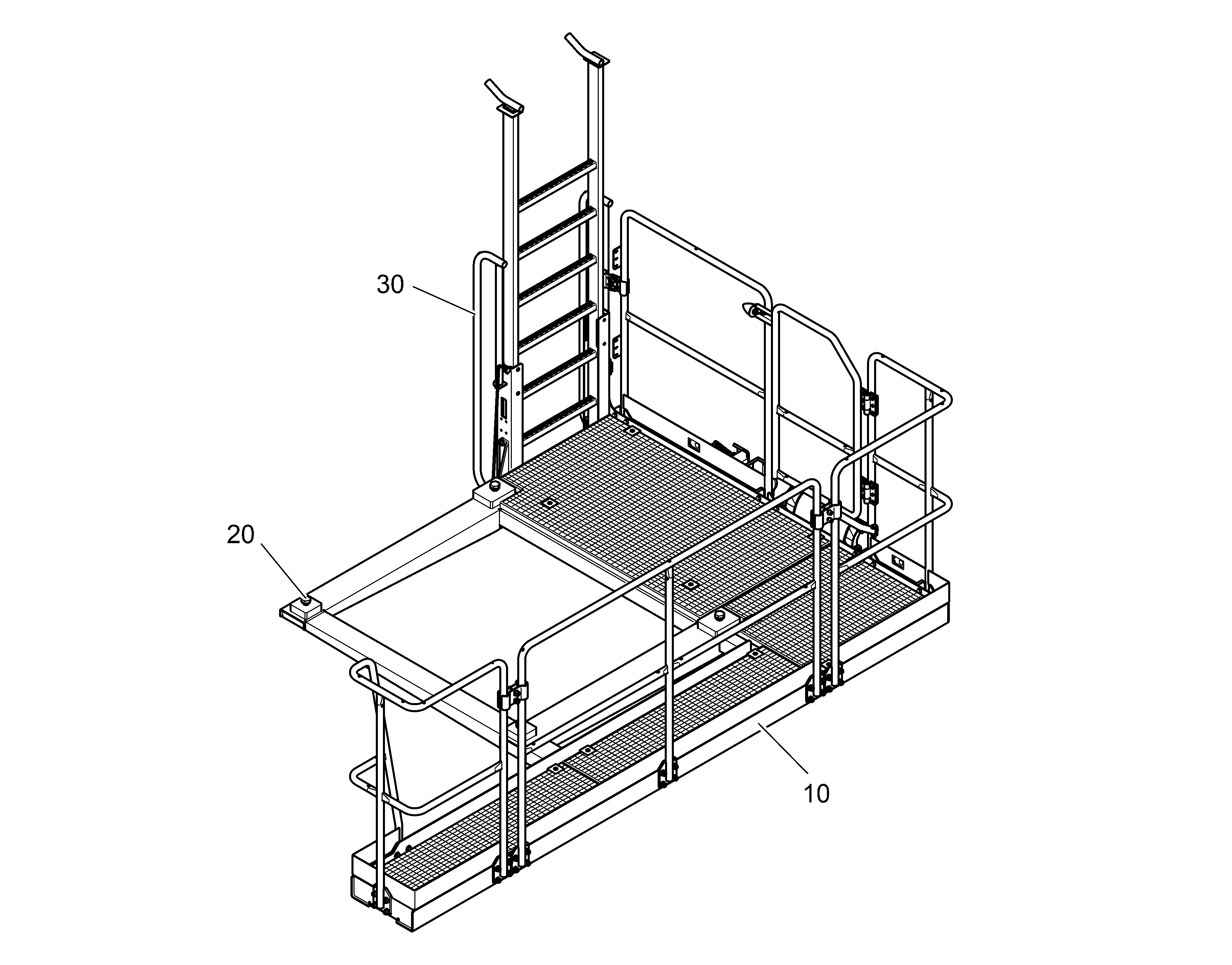 ПЛАТФОРМА 12872701 LIEBHERR