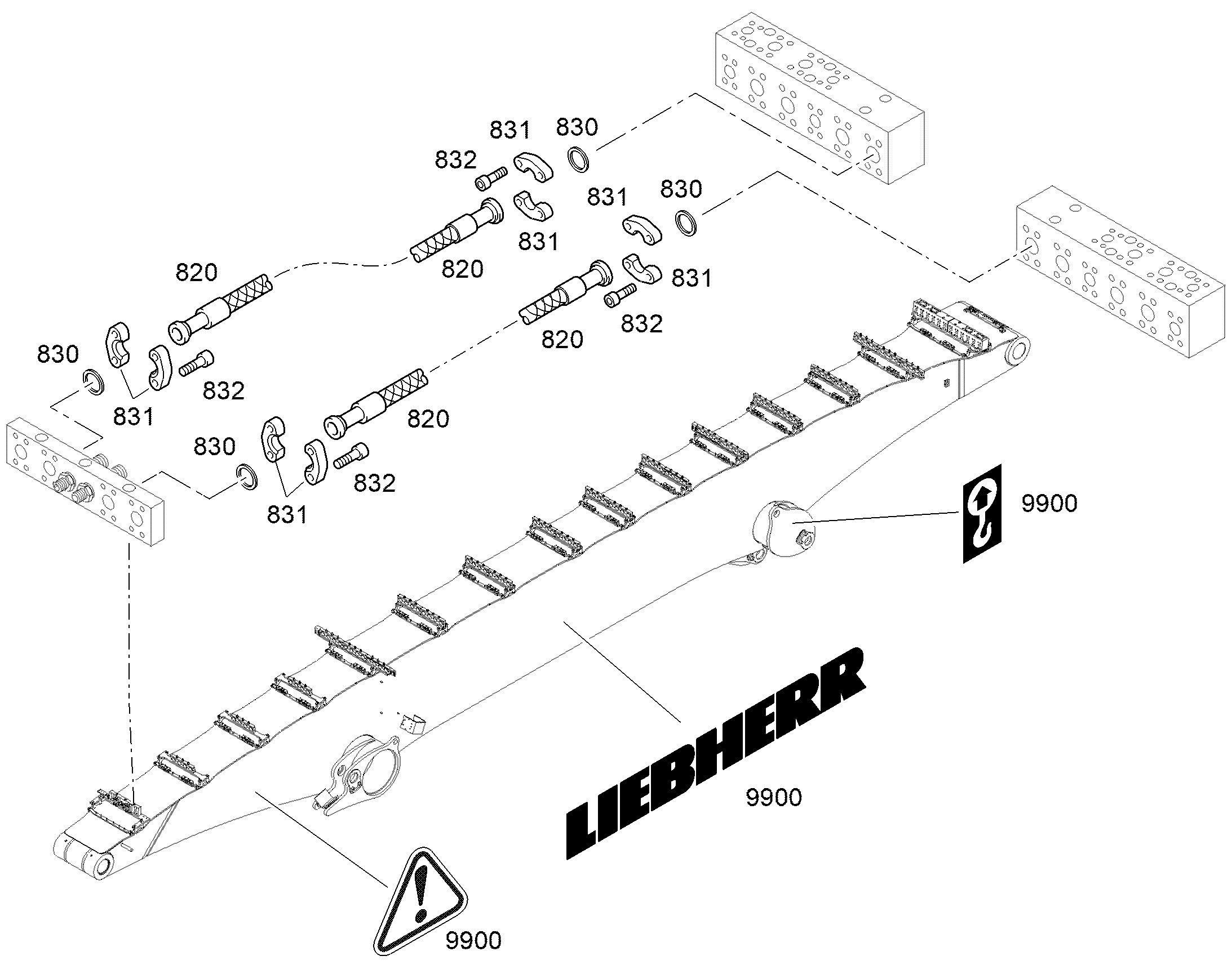 ТАБЛИЧКИ 12957355 LIEBHERR