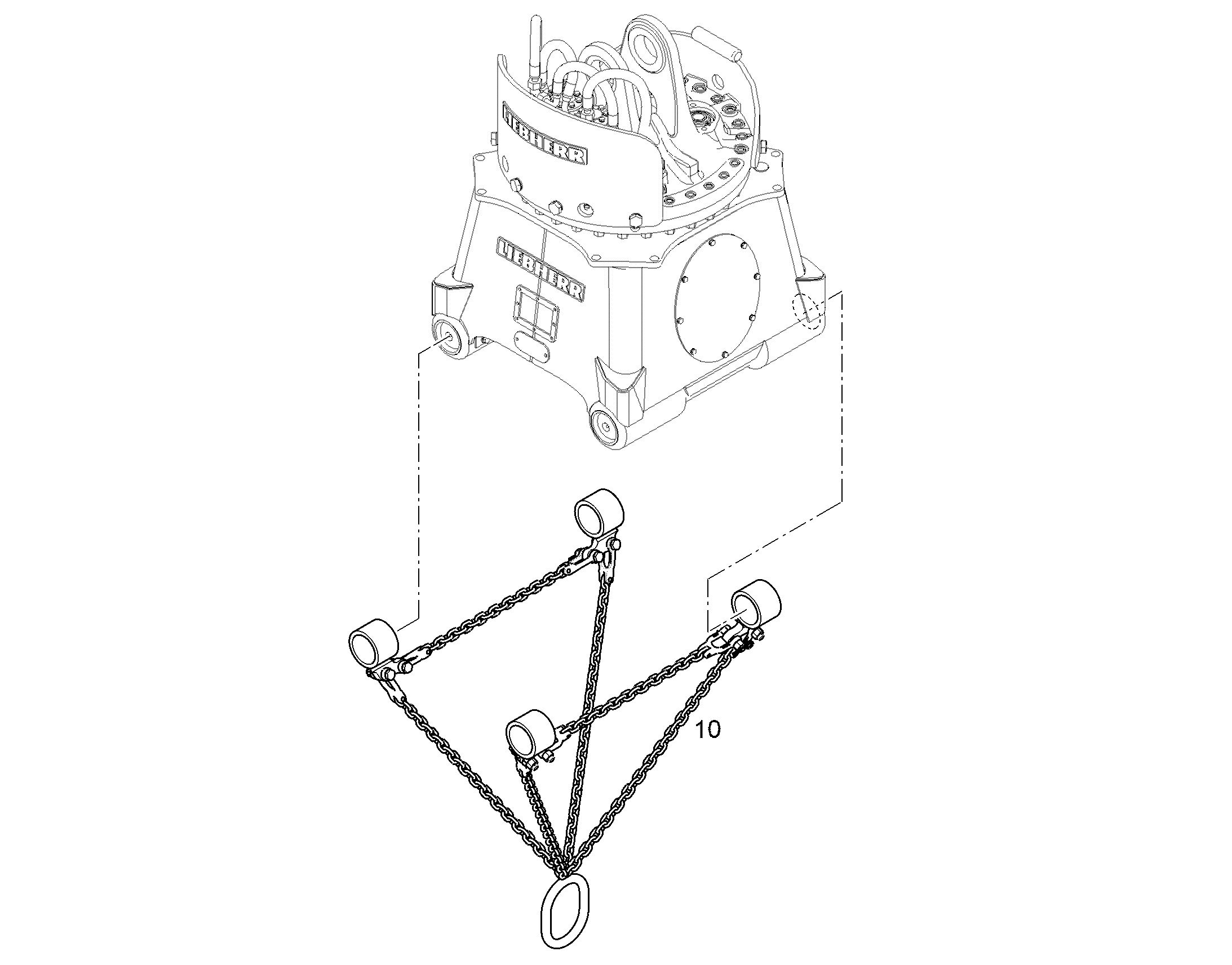 ПРОУШИНА 12843834 LIEBHERR