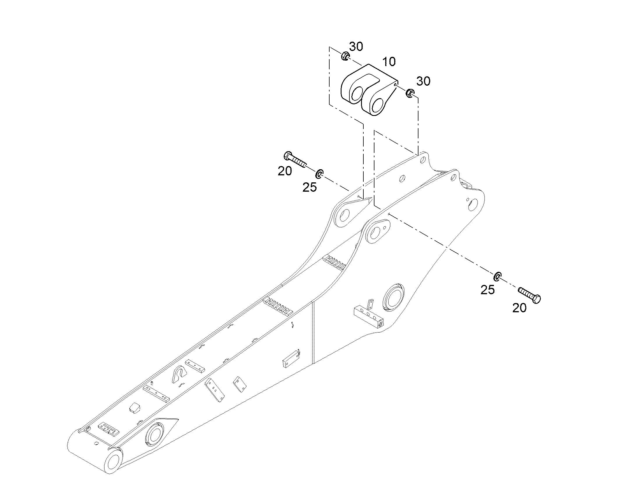 ОПОРА 12876149 LIEBHERR
