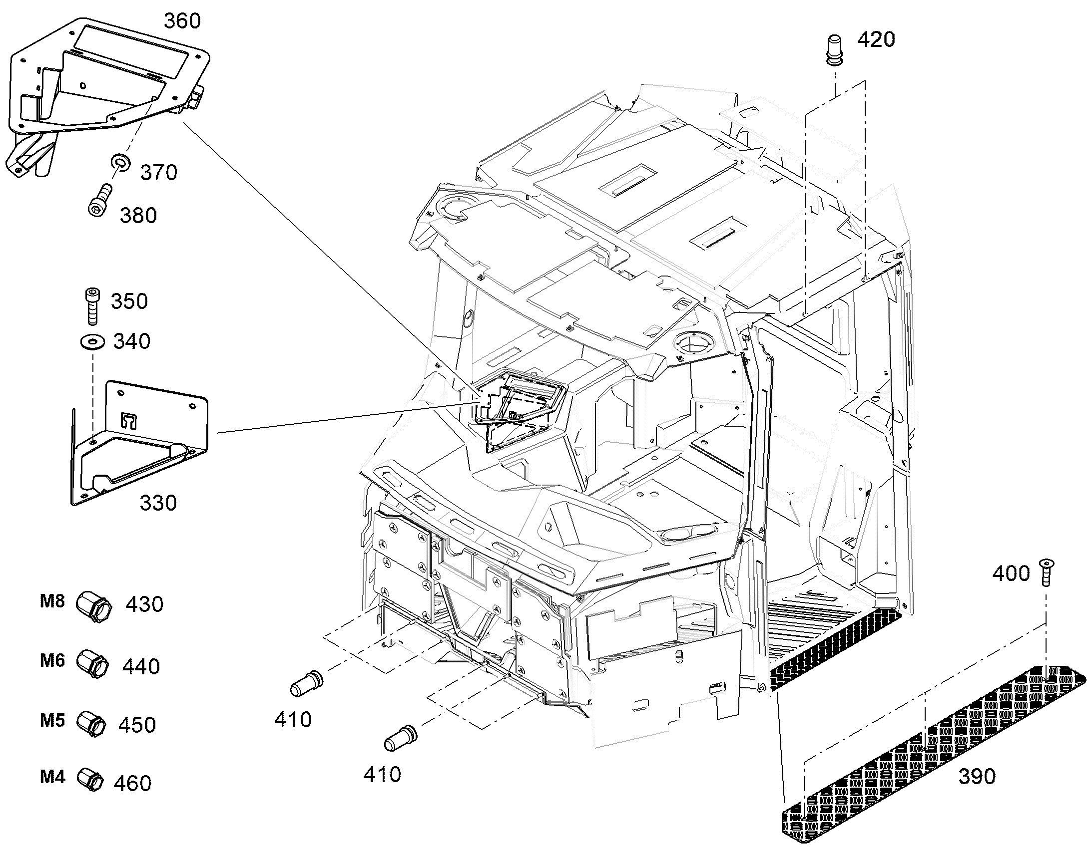 ГАЙКА-ЗАКЛЕПКА M6 11835752 LIEBHERR