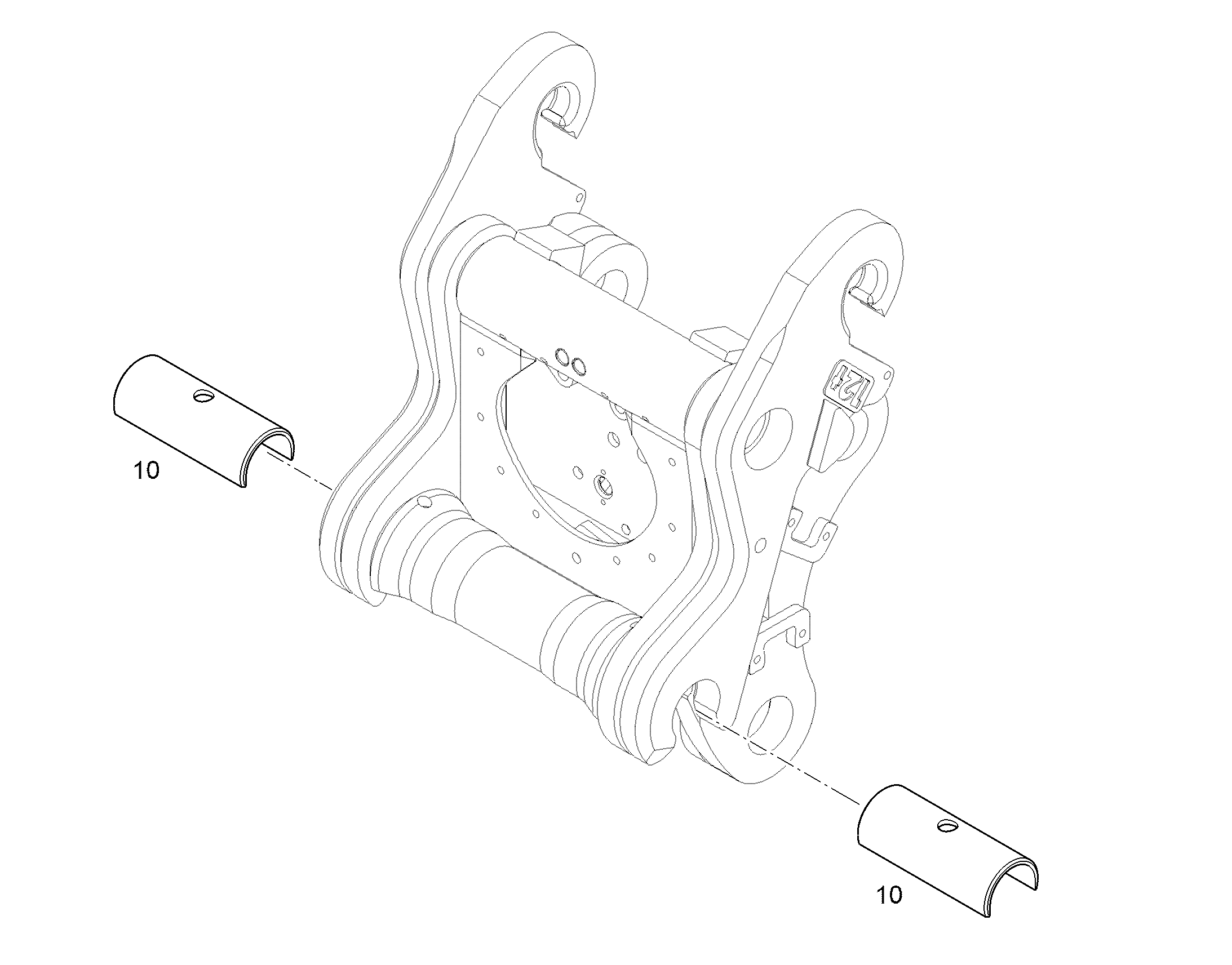 ПОЛУЧАШКА 70/85X125 12888364 LIEBHERR