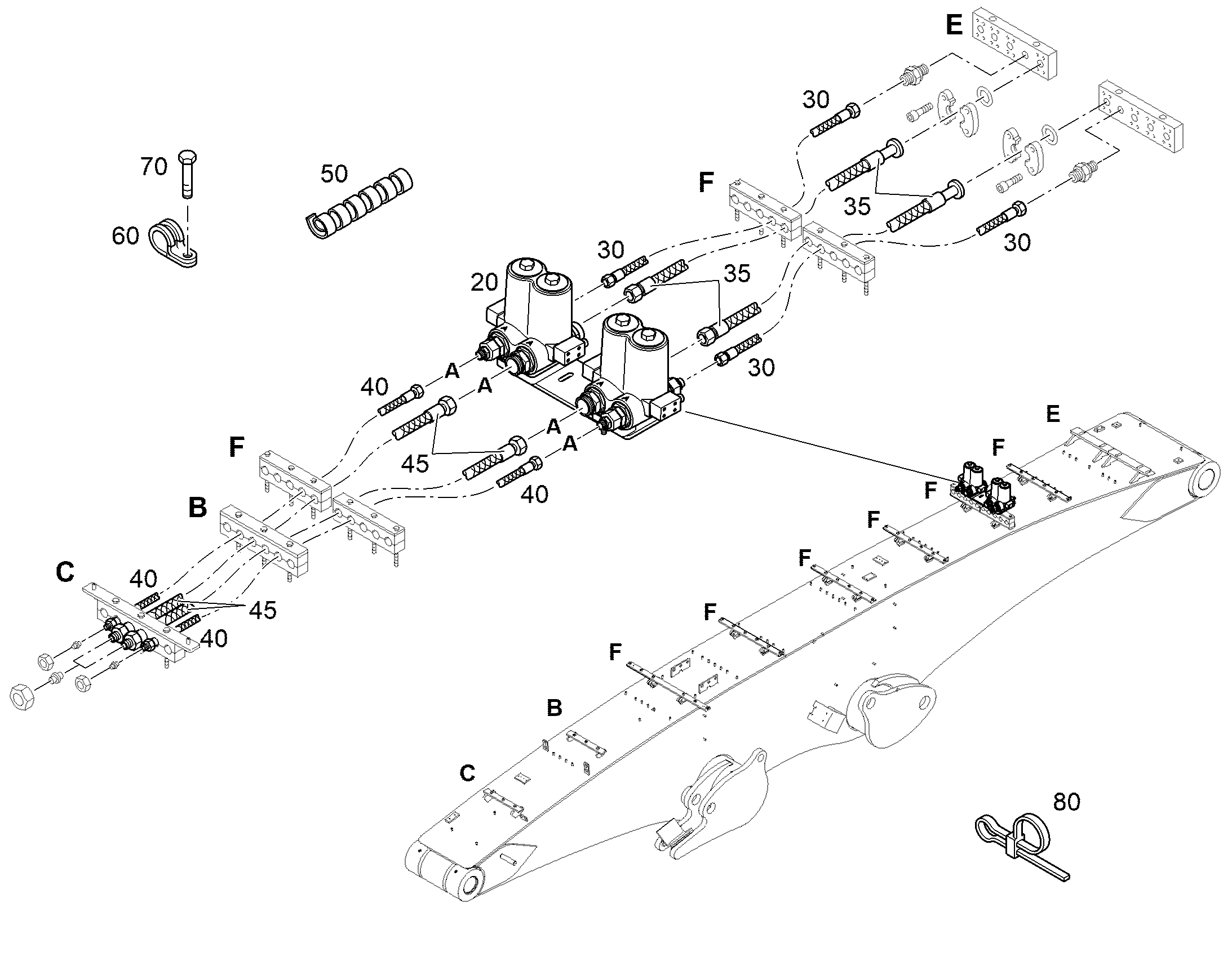 ШЛАНГ 25X4660 12246777 LIEBHERR