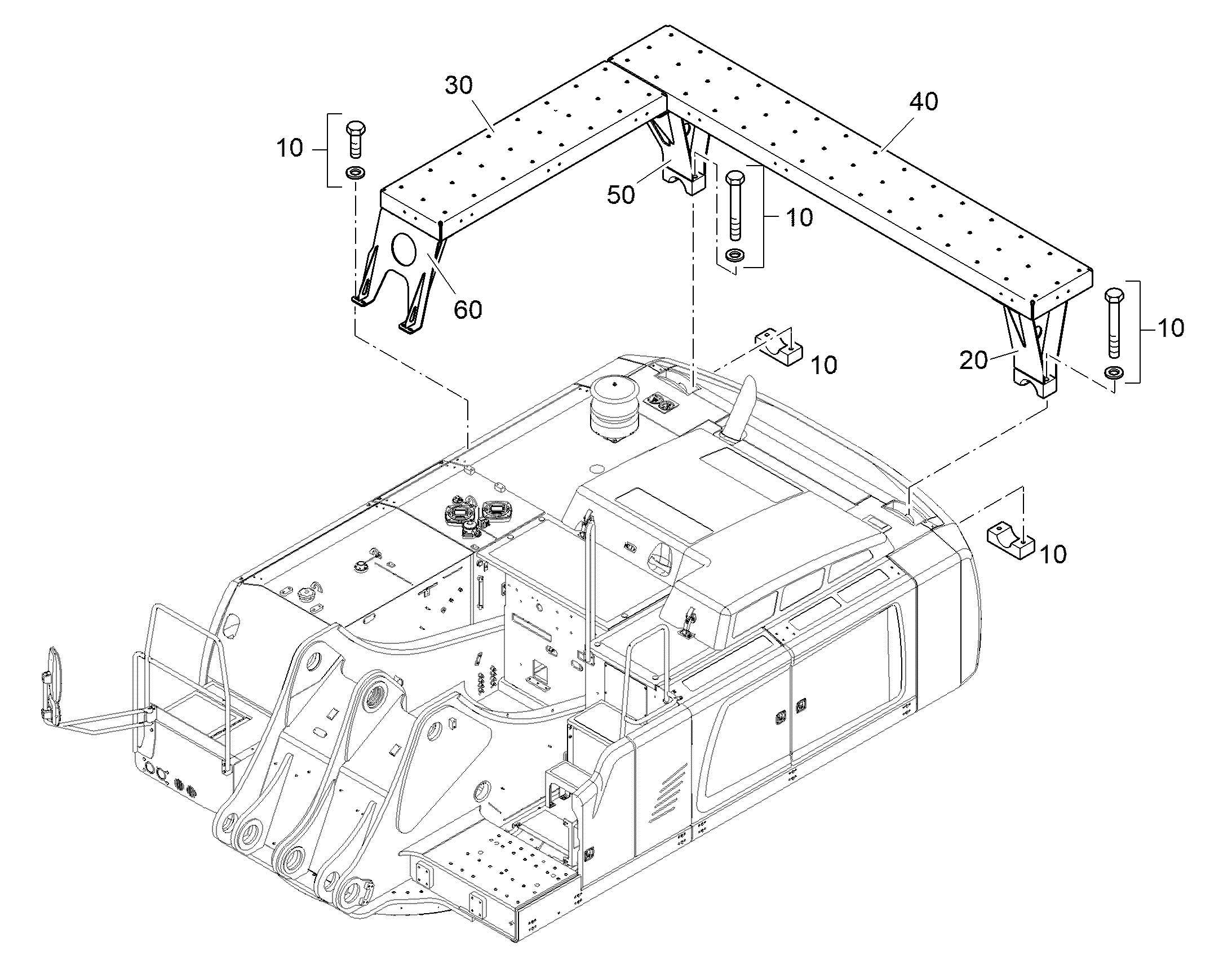 ЭЛЕМЕНТЫ МОНТАЖНЫЕ 12839529 LIEBHERR