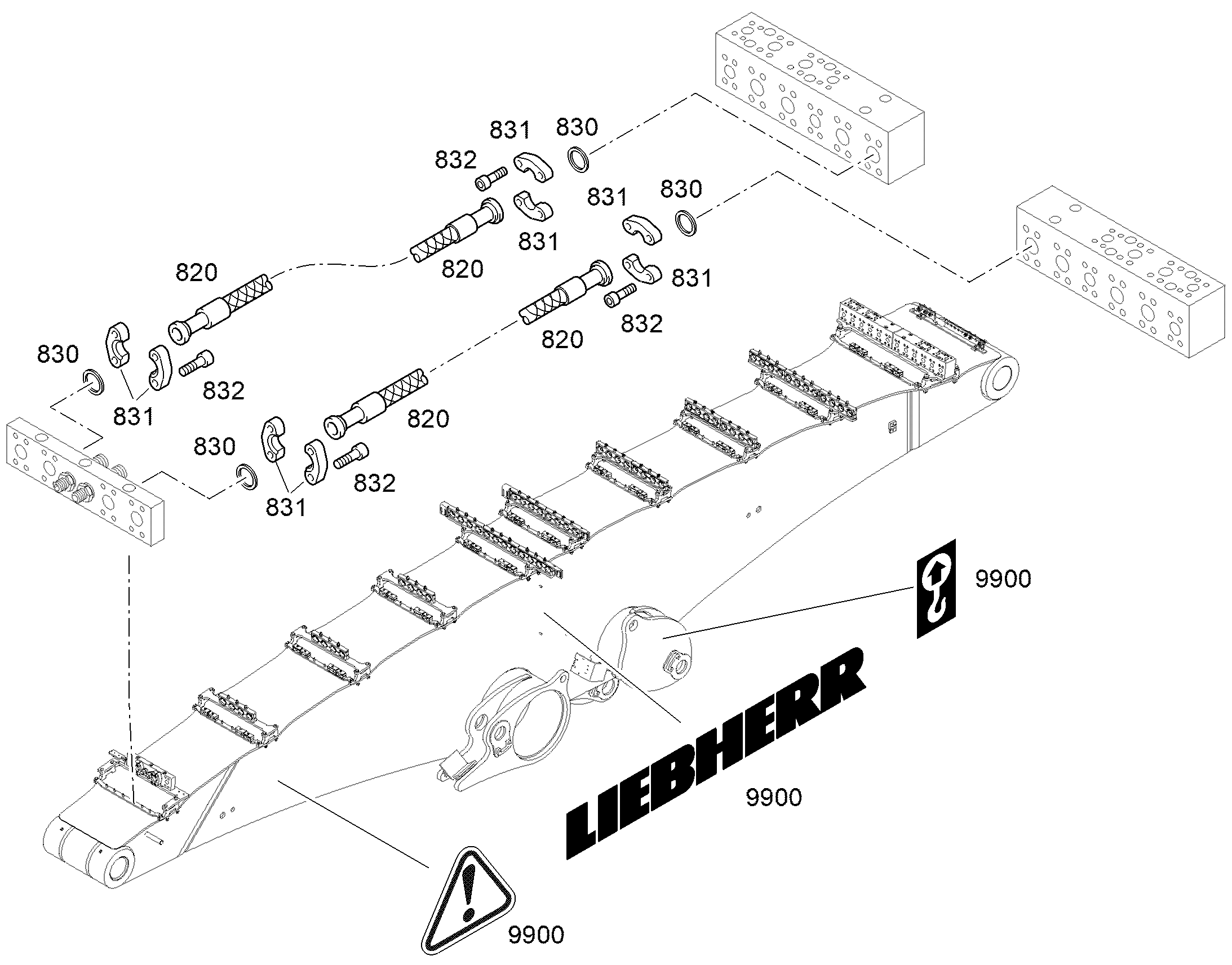 ТАБЛИЧКИ 12957329 LIEBHERR