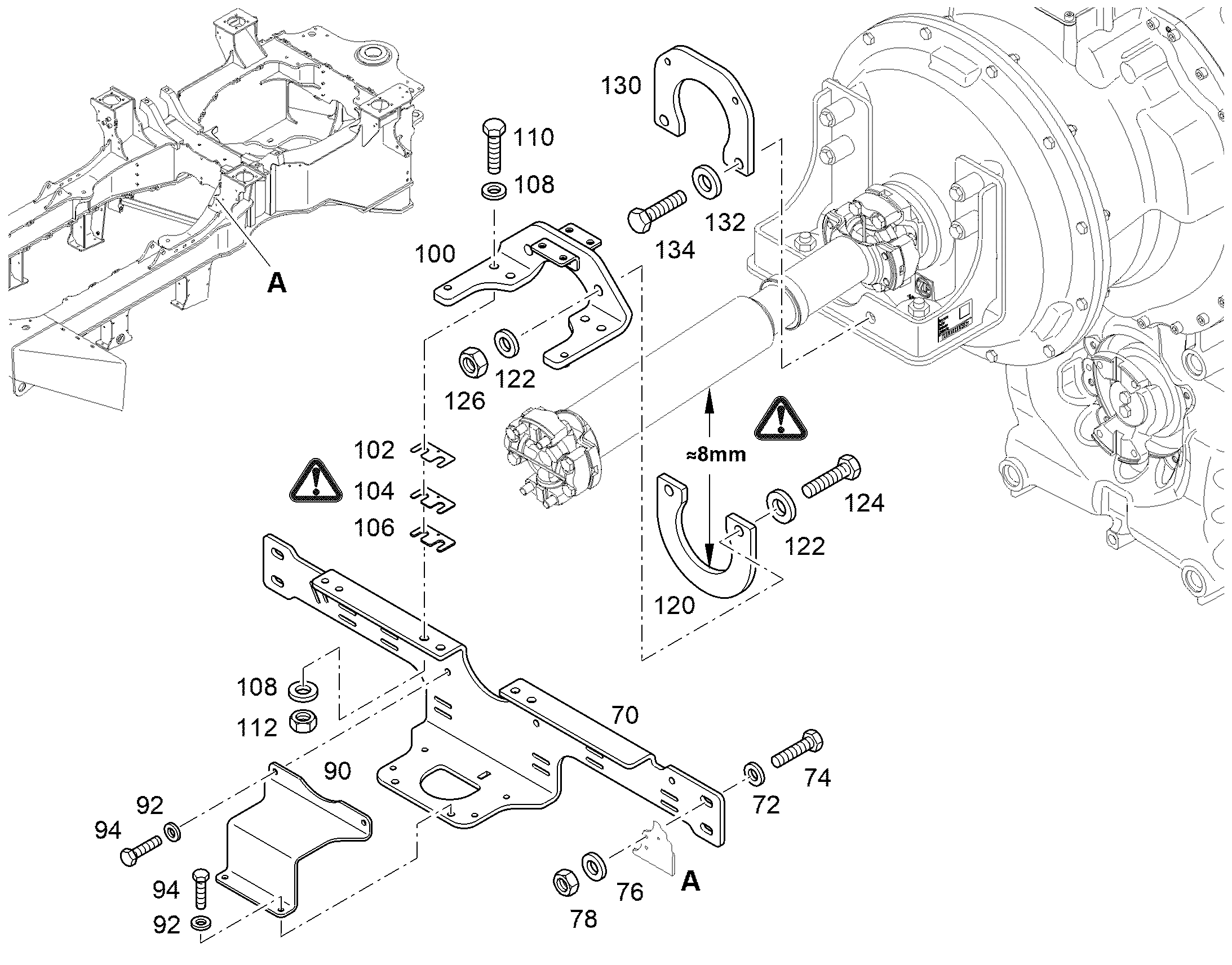 ХОМУТ 12858367 LIEBHERR