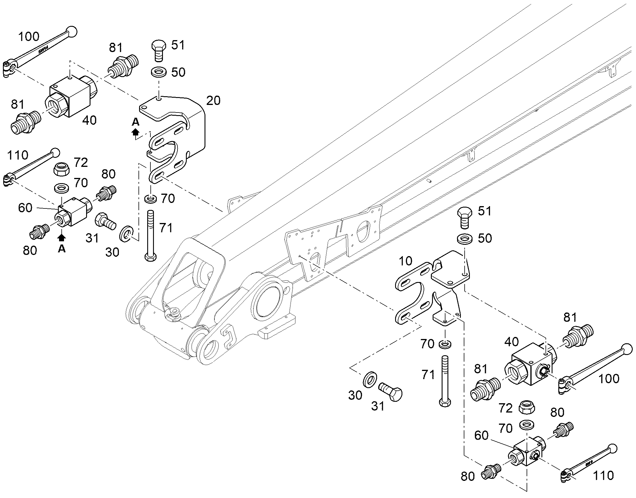 КРАН ЗАПОРНЫЙ ШАРОВОЙ 12246332 LIEBHERR