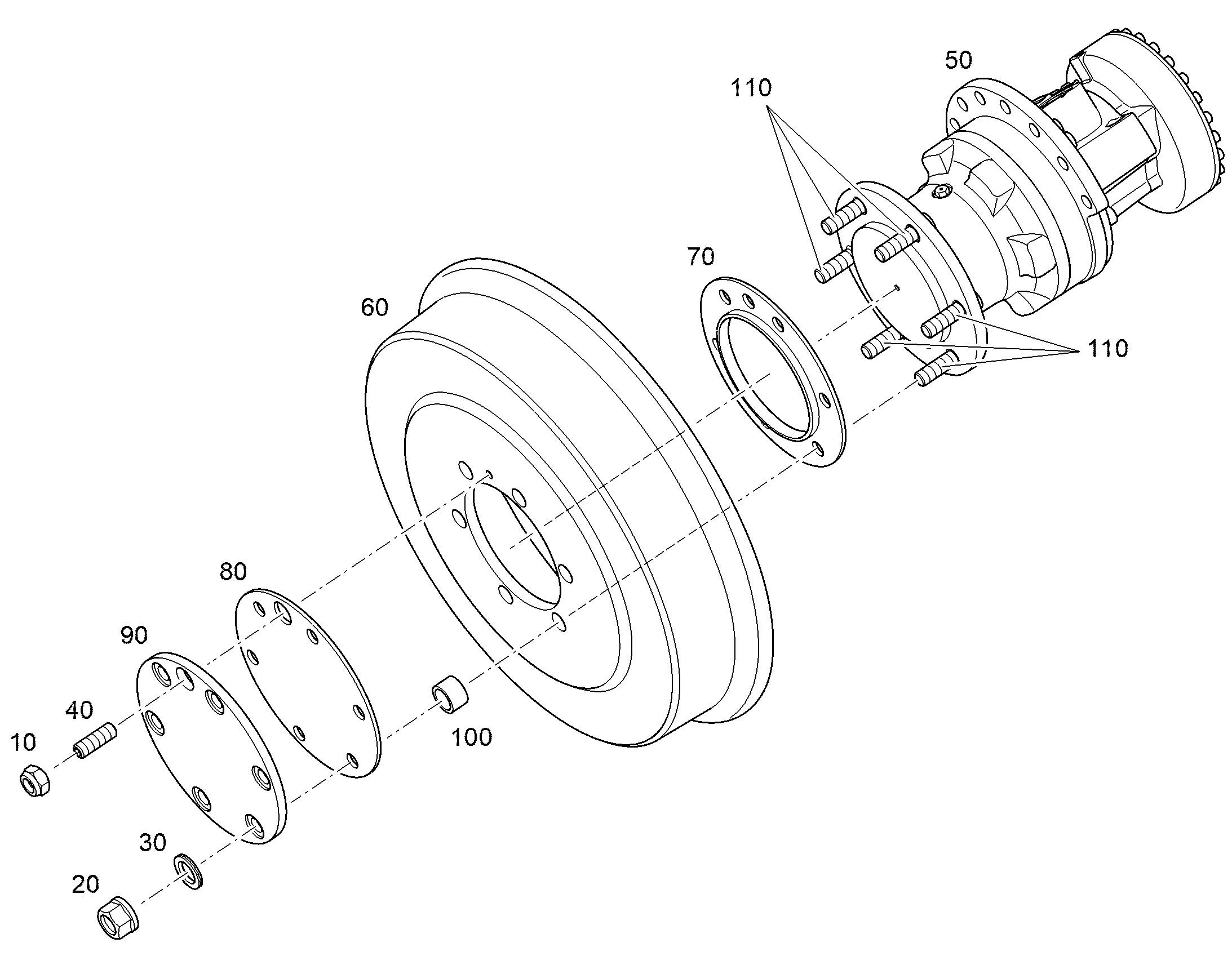 ФИКСАЦИЯ 12246872 LIEBHERR