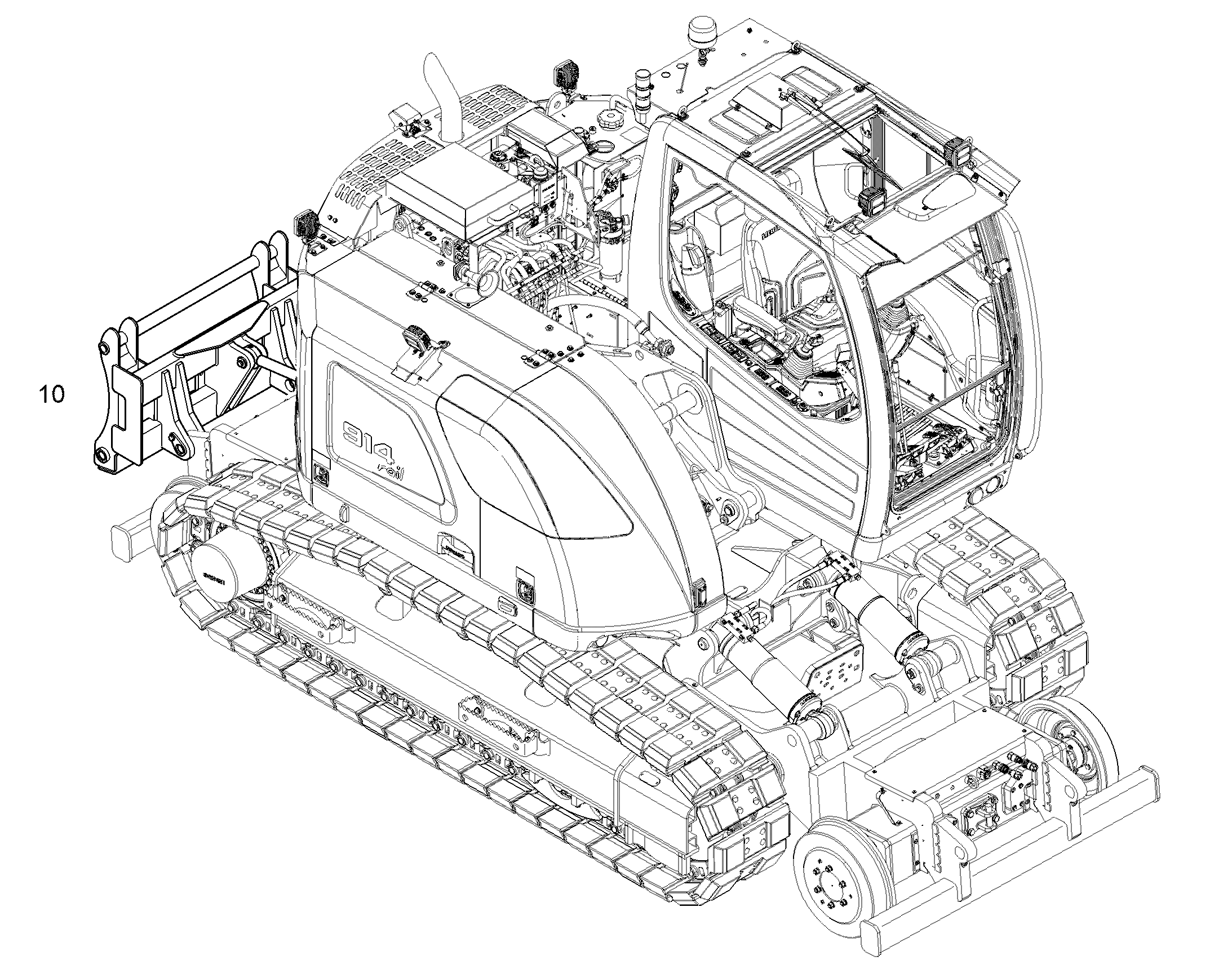 КРЕПЛЕНИЕ ИНСТРУМЕНТА 12242452 LIEBHERR