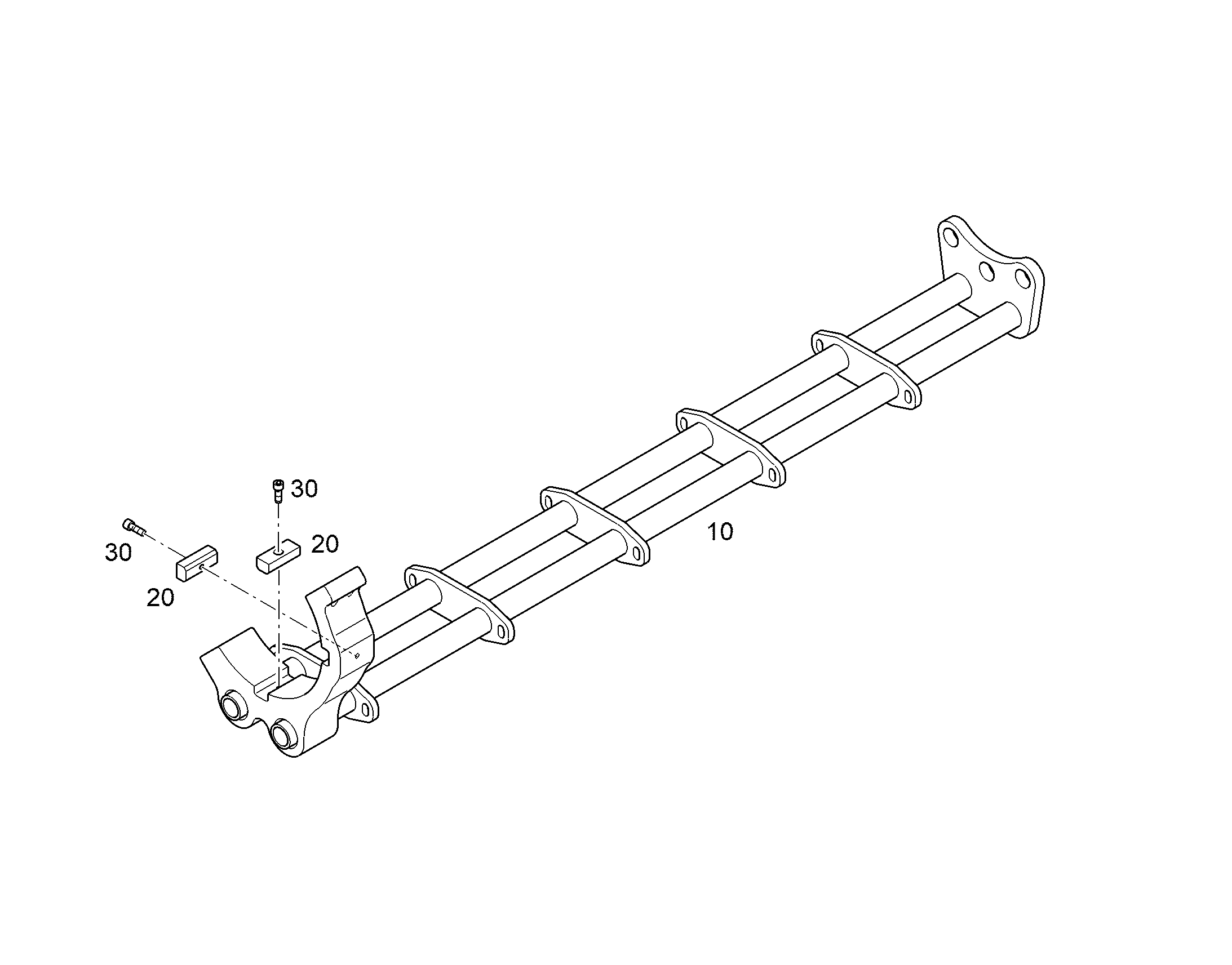 КОЛОДКА 12892979 LIEBHERR