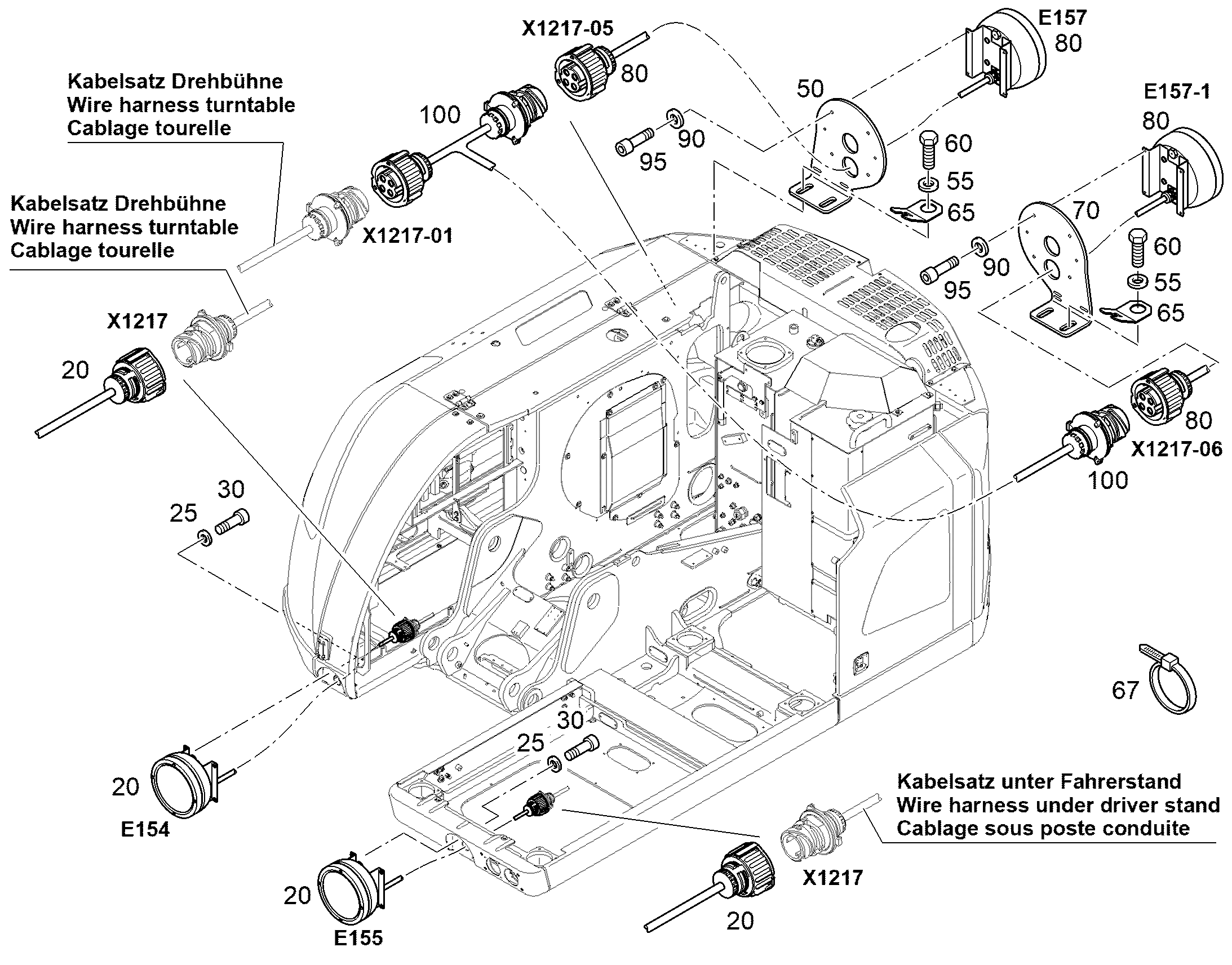 ЛАМПА СИГНАЛЬНАЯ 12235528 LIEBHERR