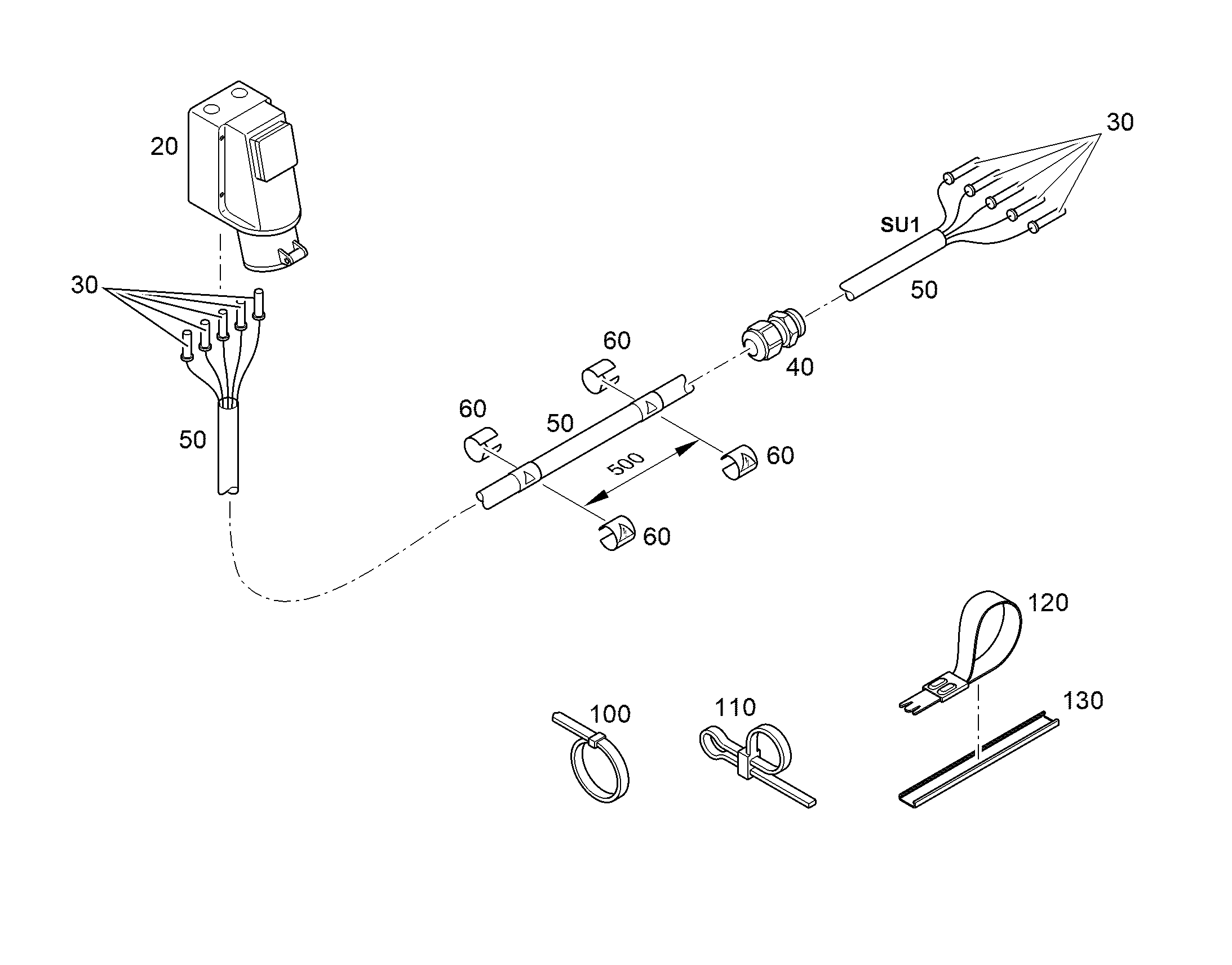 КАБЕЛЬ 5G 2,5mm² 10014653 LIEBHERR