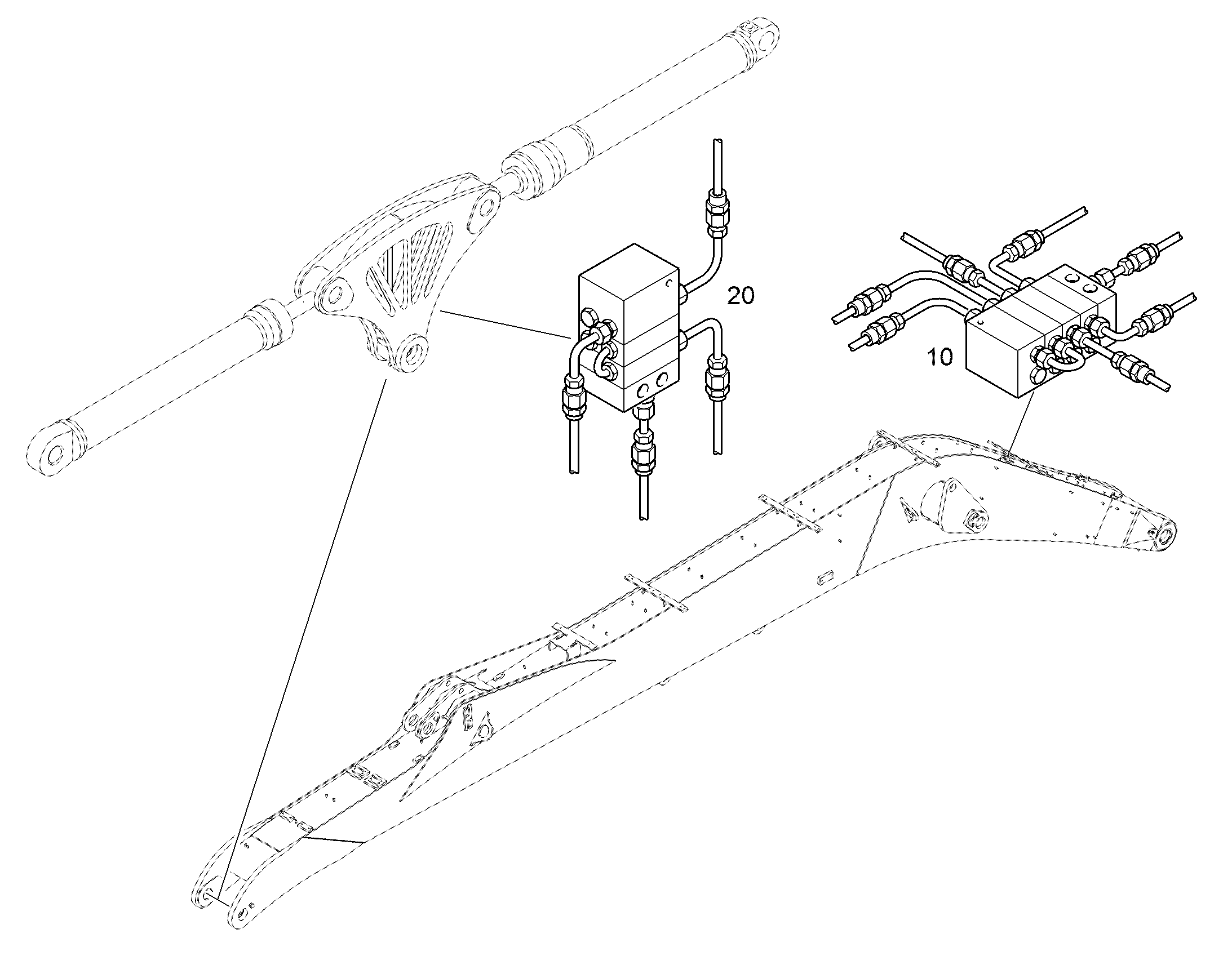 СМАЗОЧНЫЕ ЛИНИИ УСТАНОВКА 12894761 LIEBHERR
