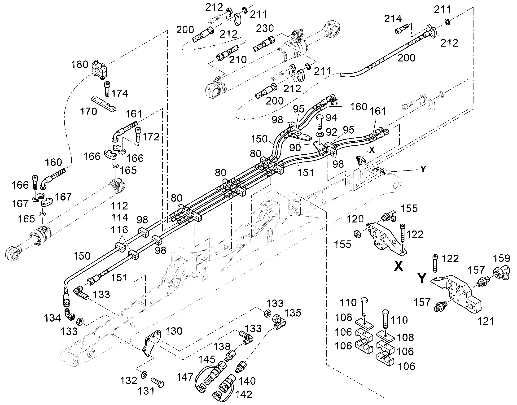 ЛИНИИ ПЛАНИРОВЩ.БАЛЛАСТ.ПРИЗМЫ 12900588 LIEBHERR