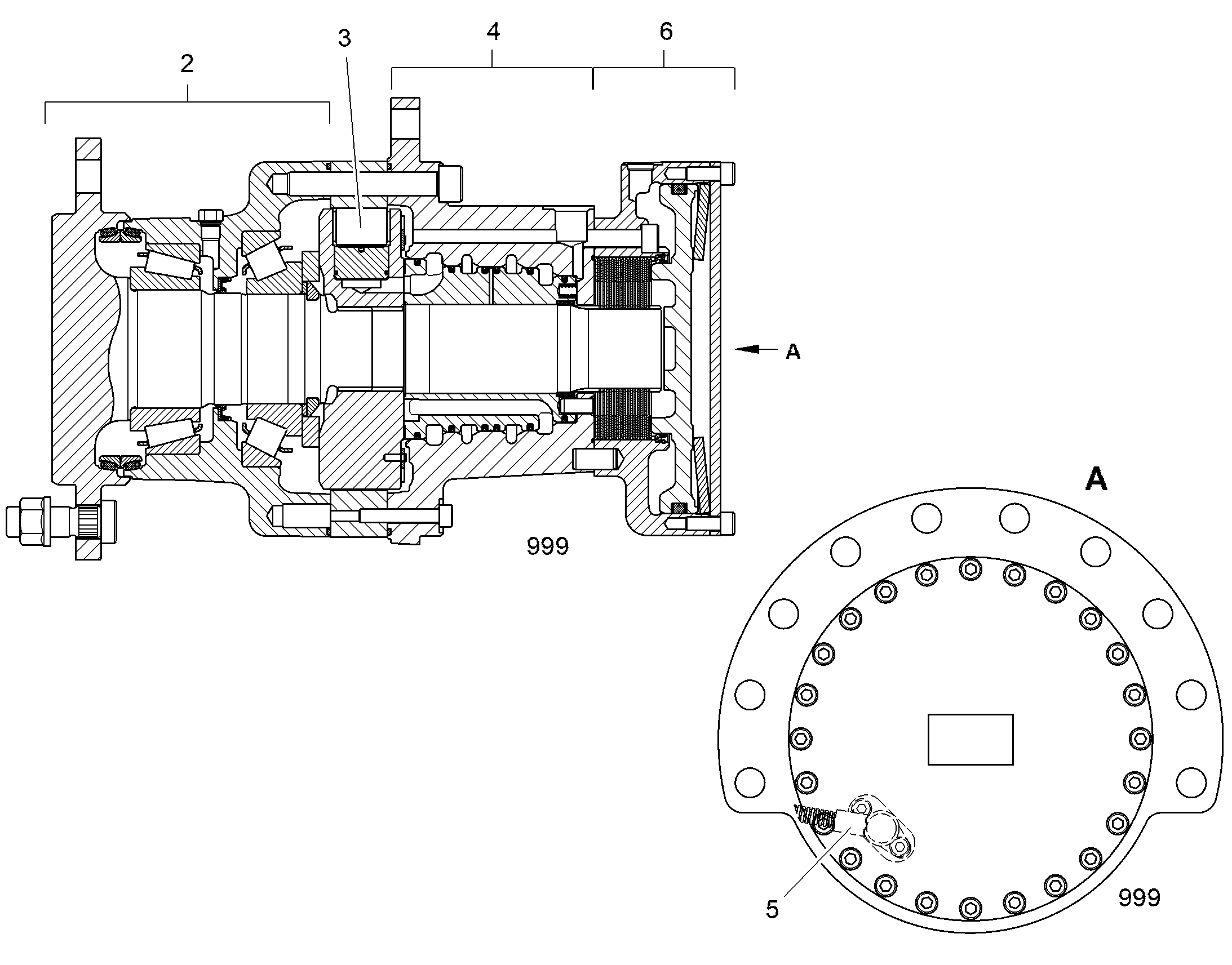 ТОРМОЗ 12249891 LIEBHERR