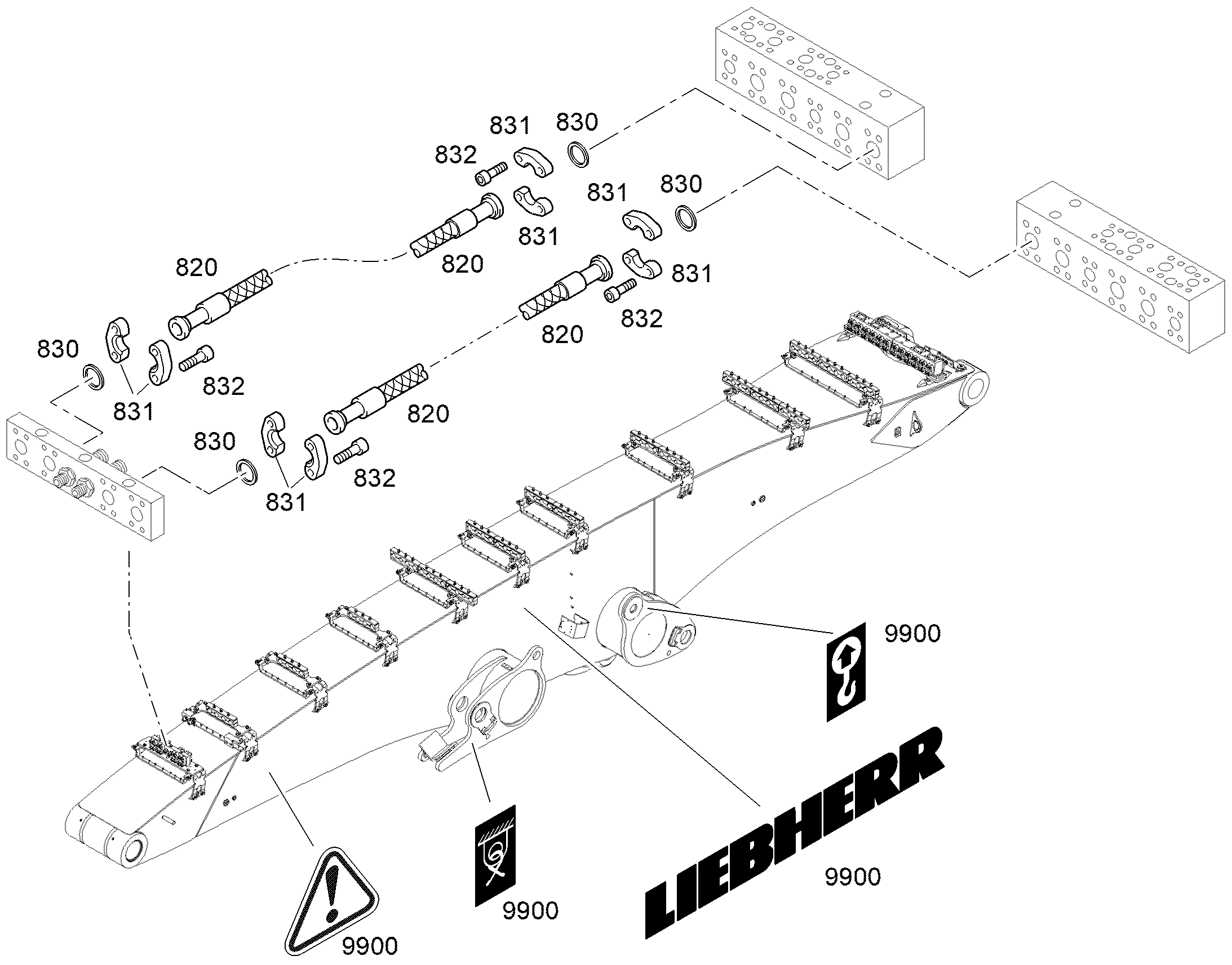 ТАБЛИЧКИ 12908339 LIEBHERR