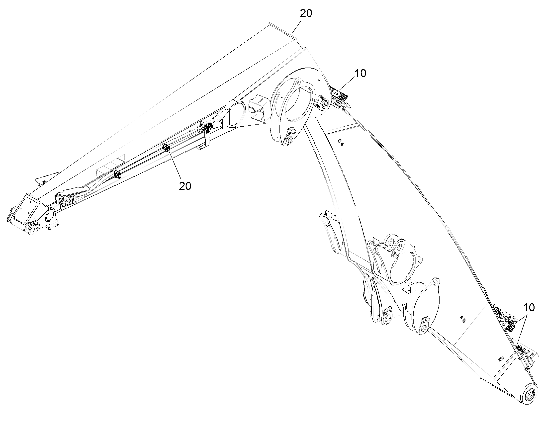 ДЕТАЛИ МОНТАЖНЫЕ ДЛЯ ОБОРУД. F.IND-/P-MONOS 12988519 LIEBHERR