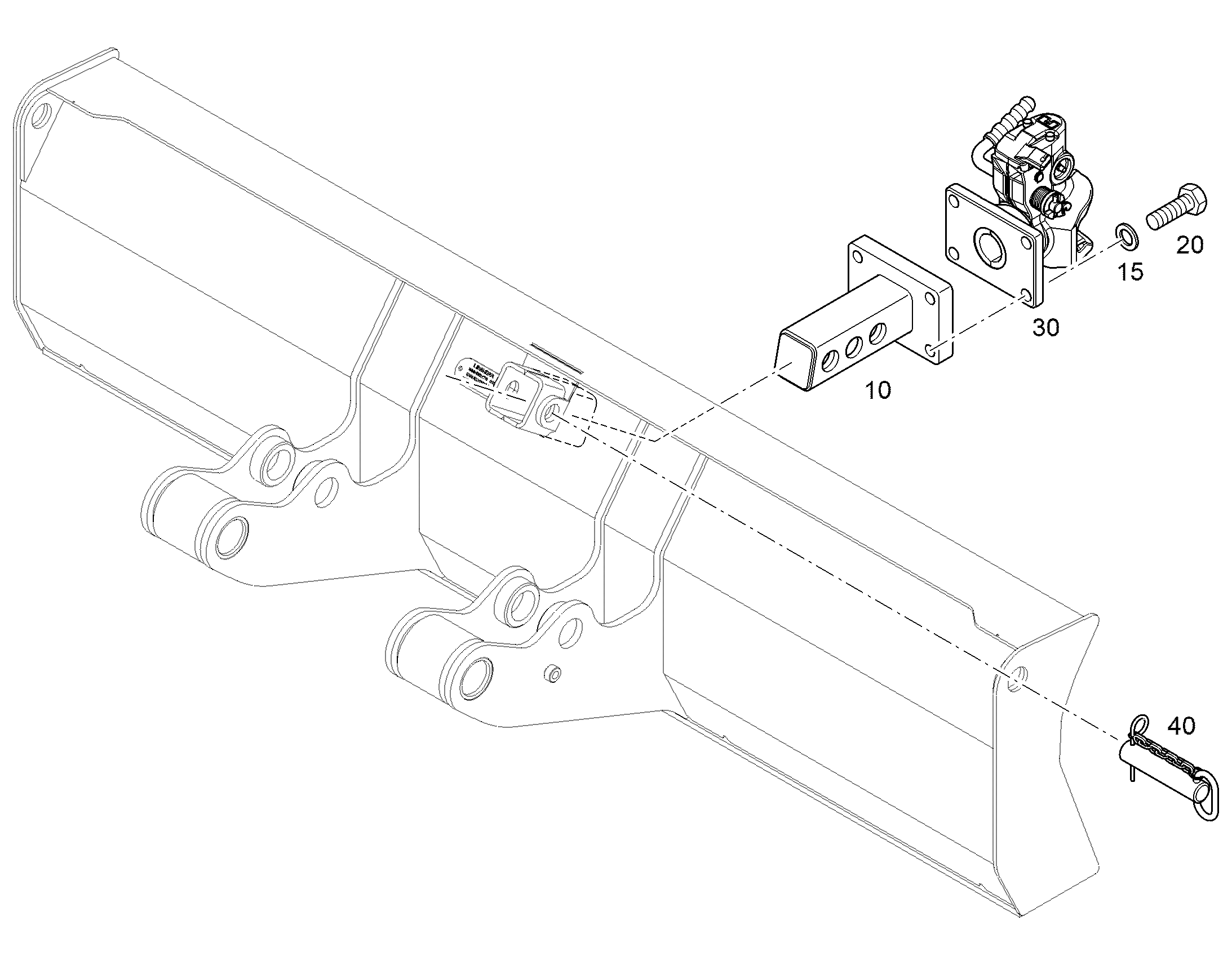 КРЕПЕЖ 13475608 LIEBHERR