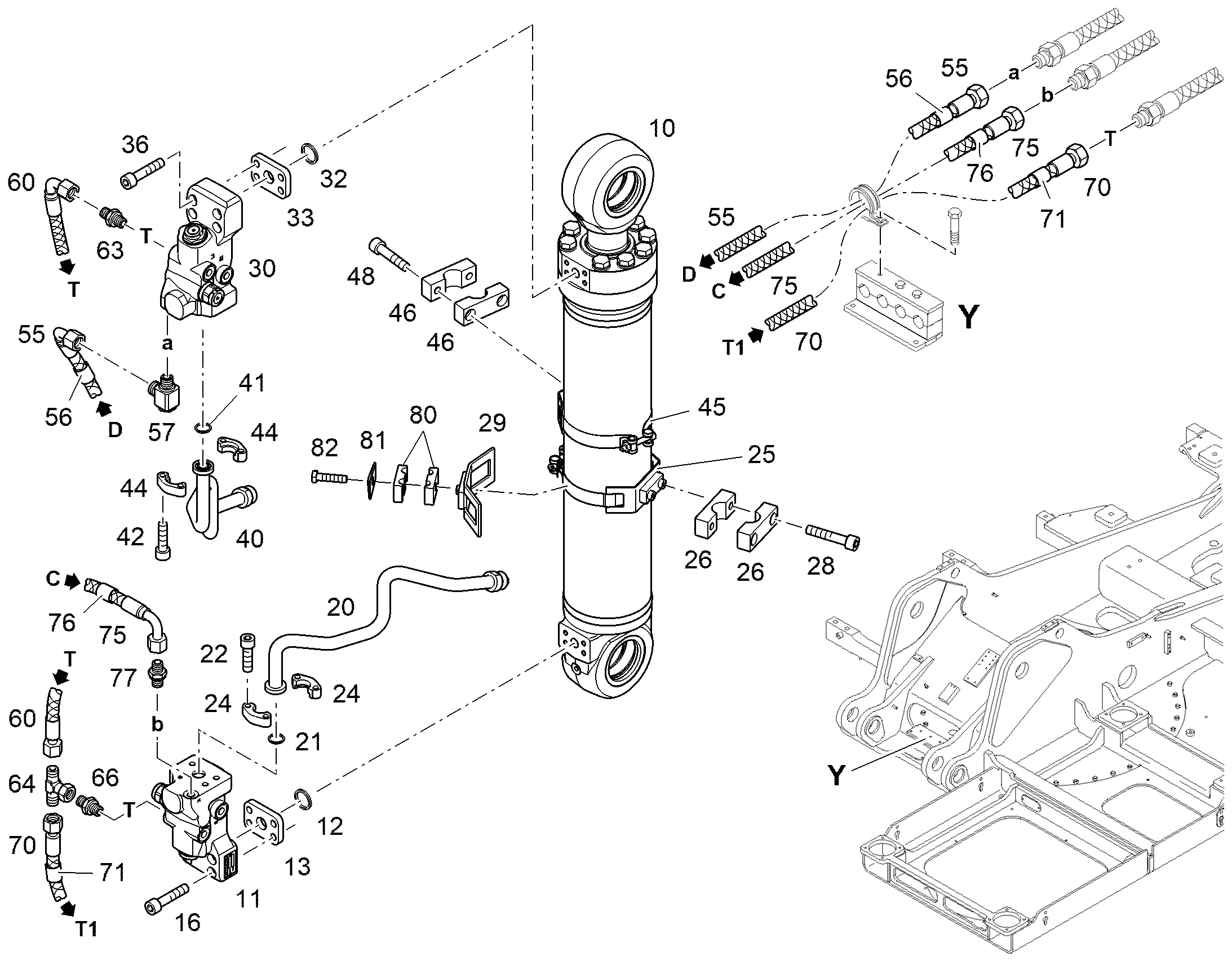 КЛАПАН ПРЕДОХРАНИТЕЛЬНЫЙ 12236779 LIEBHERR