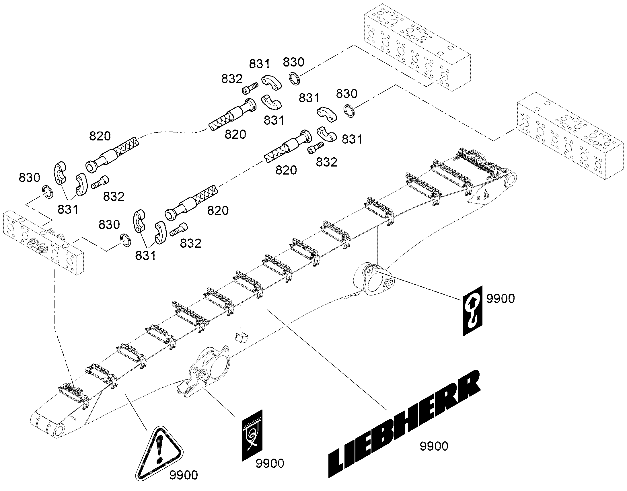 ТАБЛИЧКИ 12864971 LIEBHERR