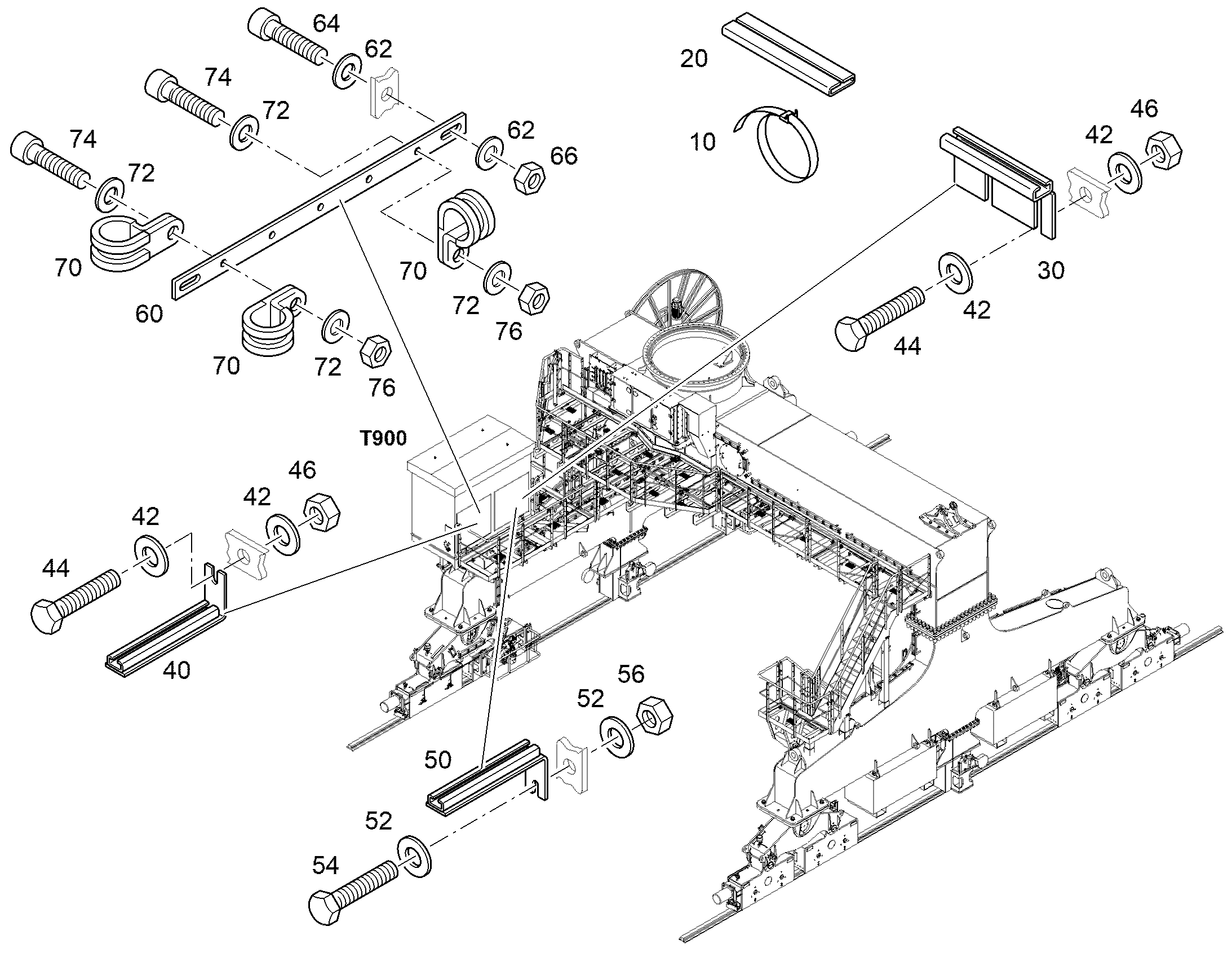 КРЕПЕЖ 12875279 LIEBHERR
