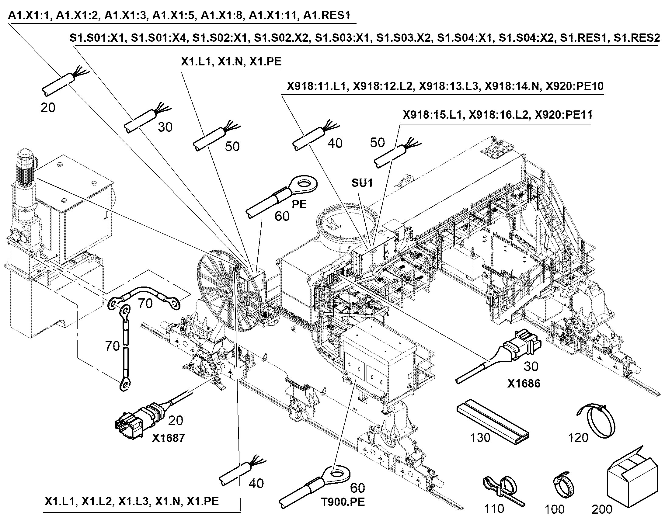 КОМПЛЕКТУЮЩИЕ ДЕТАЛИ 12871107 LIEBHERR