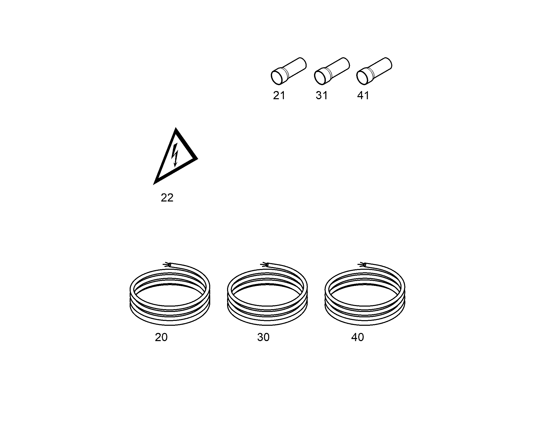 КАБЕЛЬ 5X 1mm² 6004357 LIEBHERR