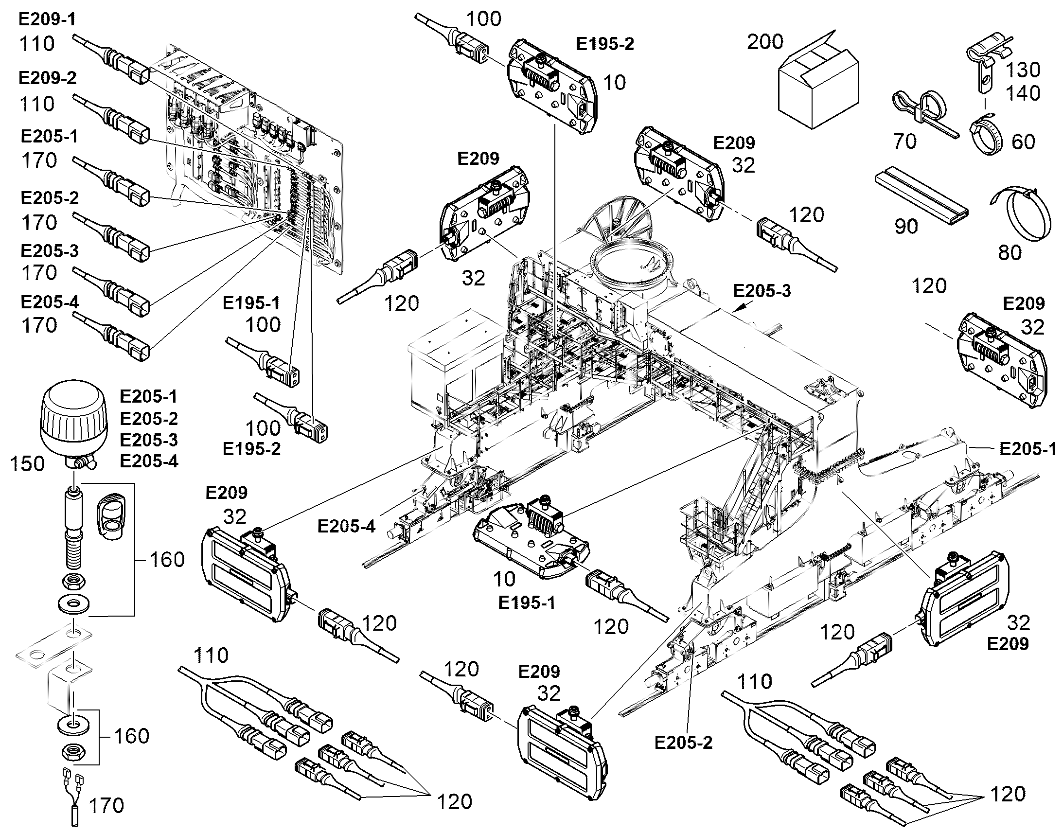 КОМПЛЕКТУЮЩИЕ ДЕТАЛИ 12867875 LIEBHERR
