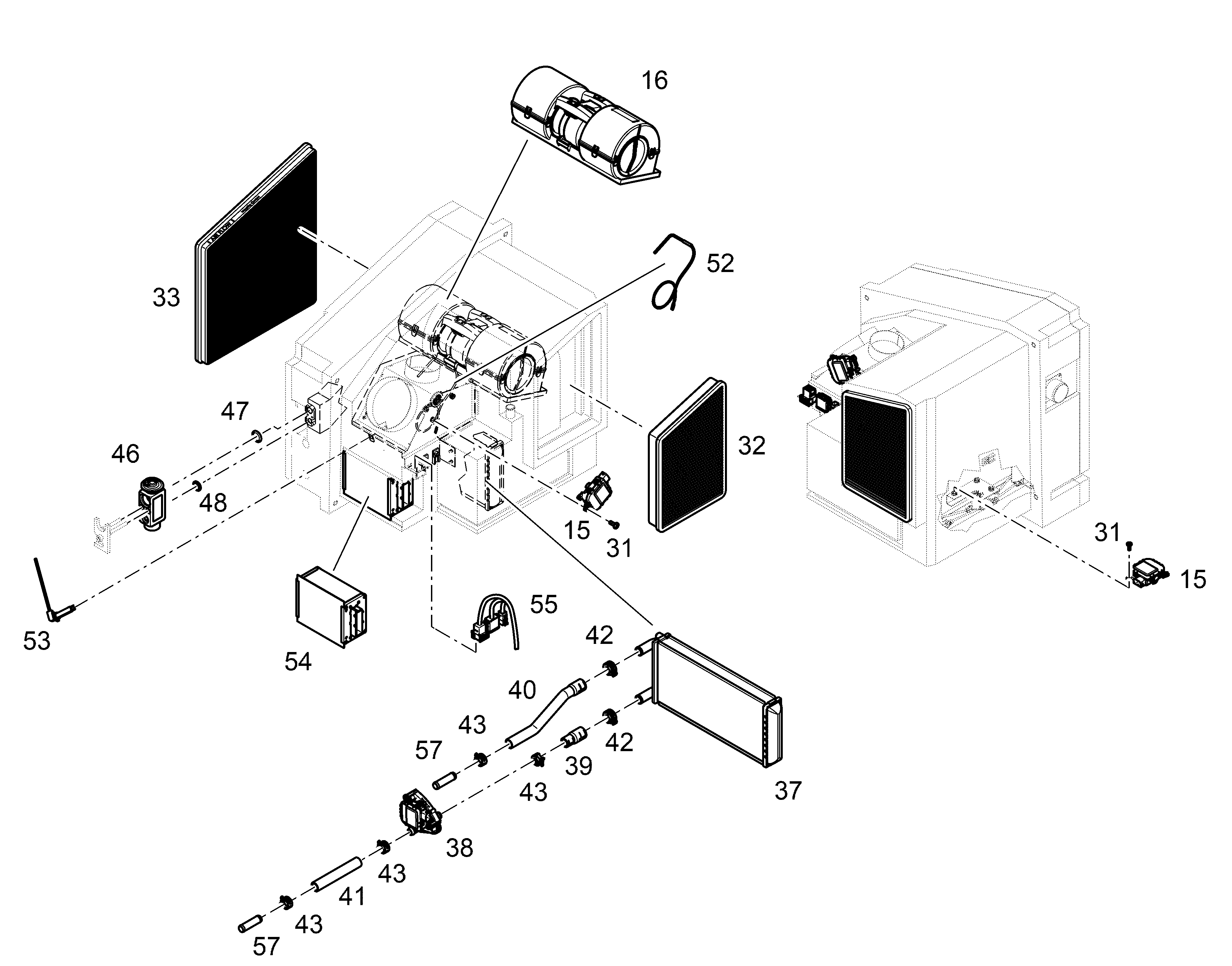 ТЕПЛООБМЕННИК 10801858 LIEBHERR