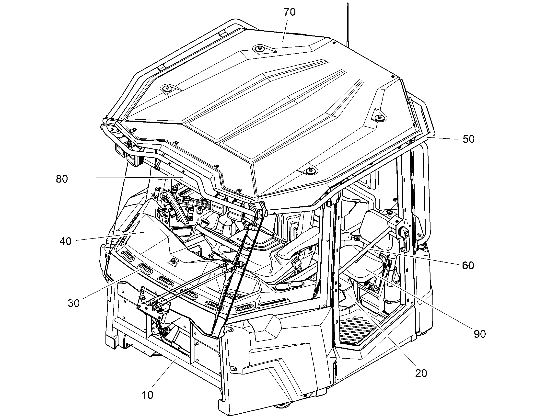 НАРУЖНАЯ ОБЛИЦОВКА 12893160 LIEBHERR