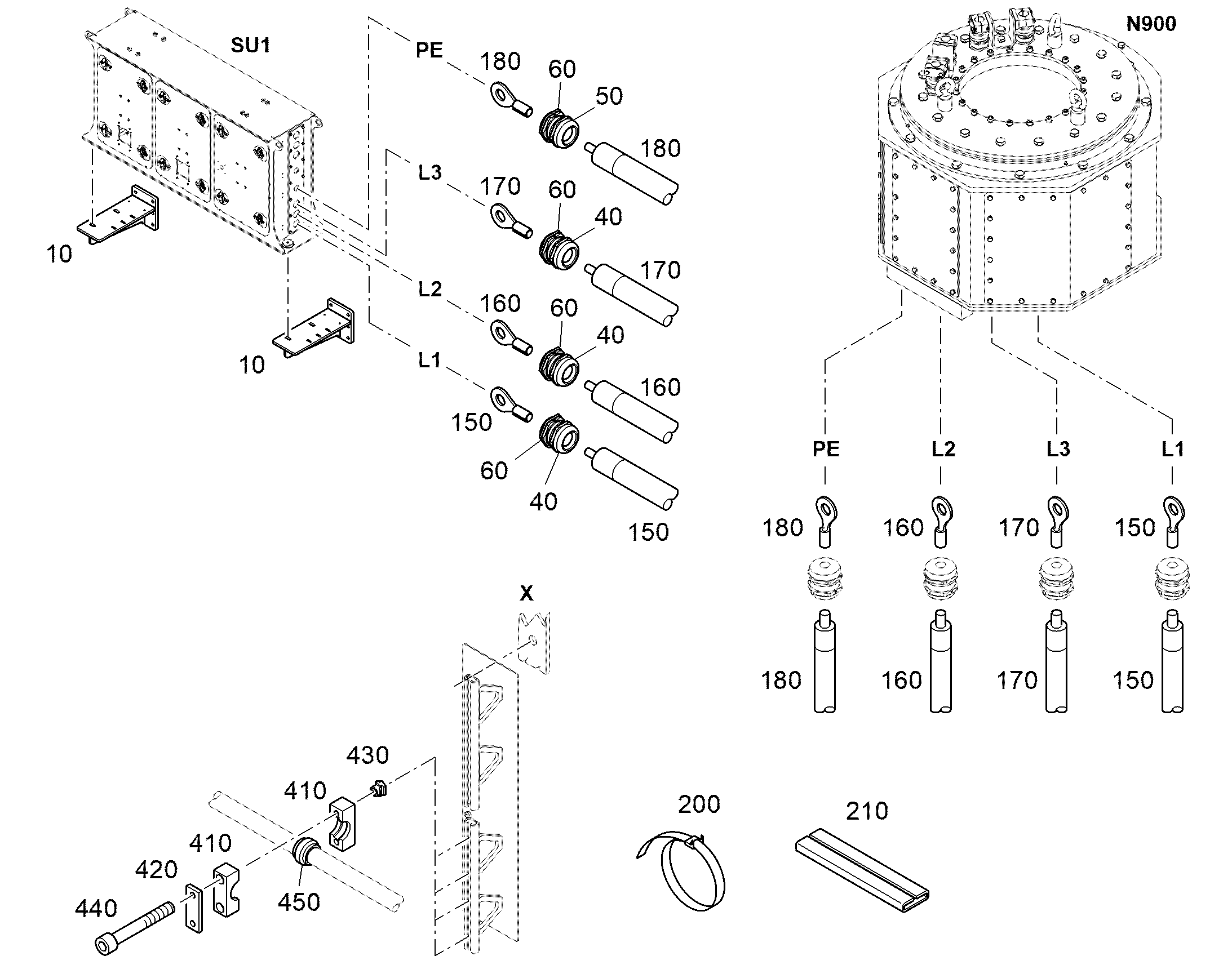 ДОПОЛНИТЕЛЬНАЯ ПРОВОДКА 12868147 LIEBHERR