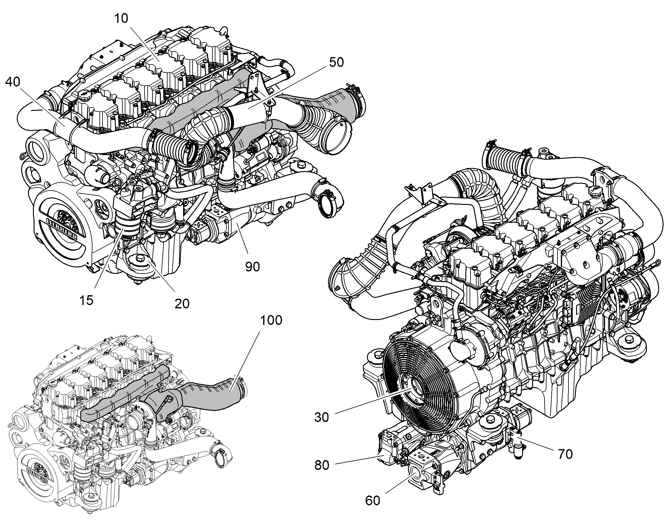 ШЛАНГИ 12932667 LIEBHERR