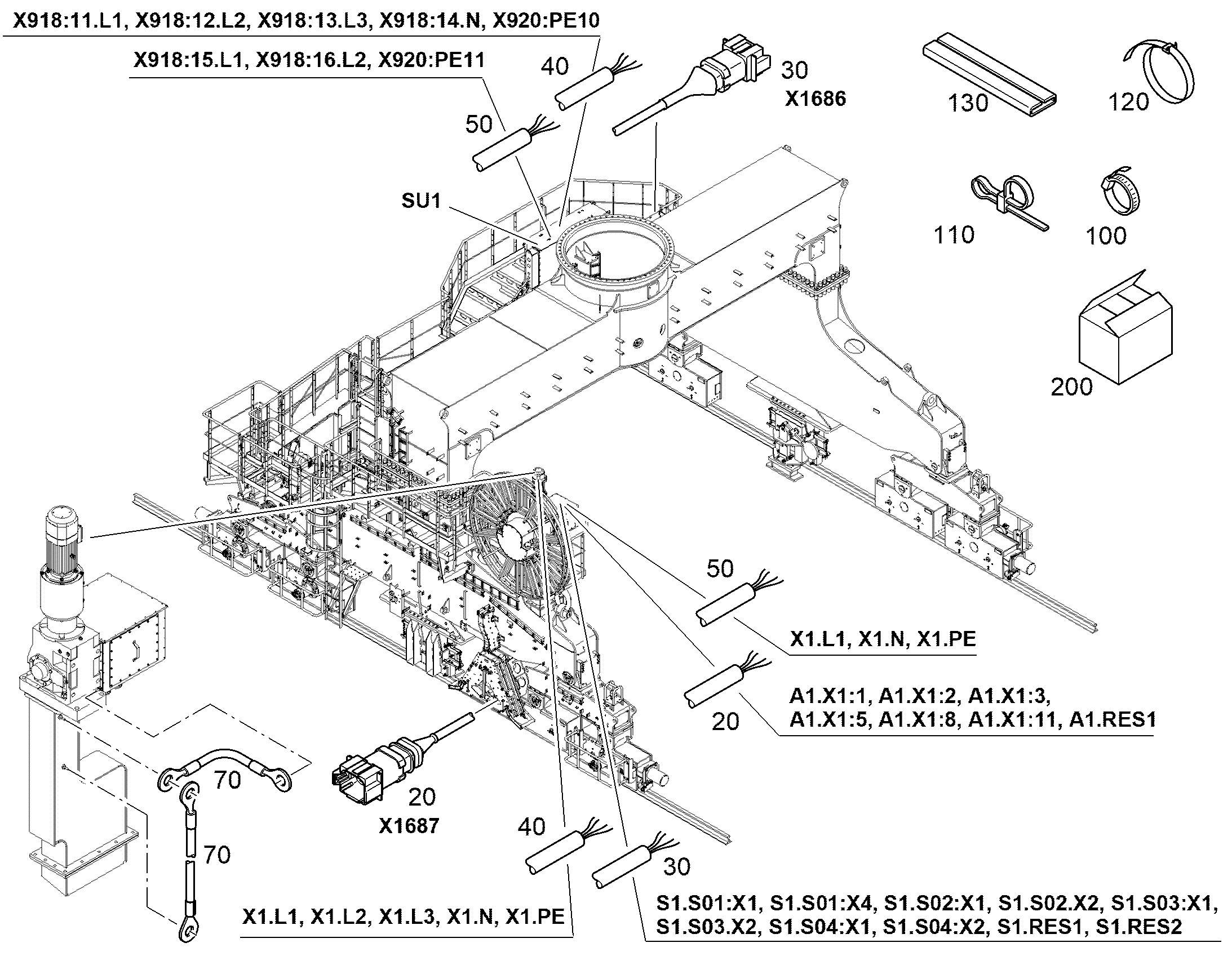 КОМПЛЕКТУЮЩИЕ ДЕТАЛИ 12890941 LIEBHERR