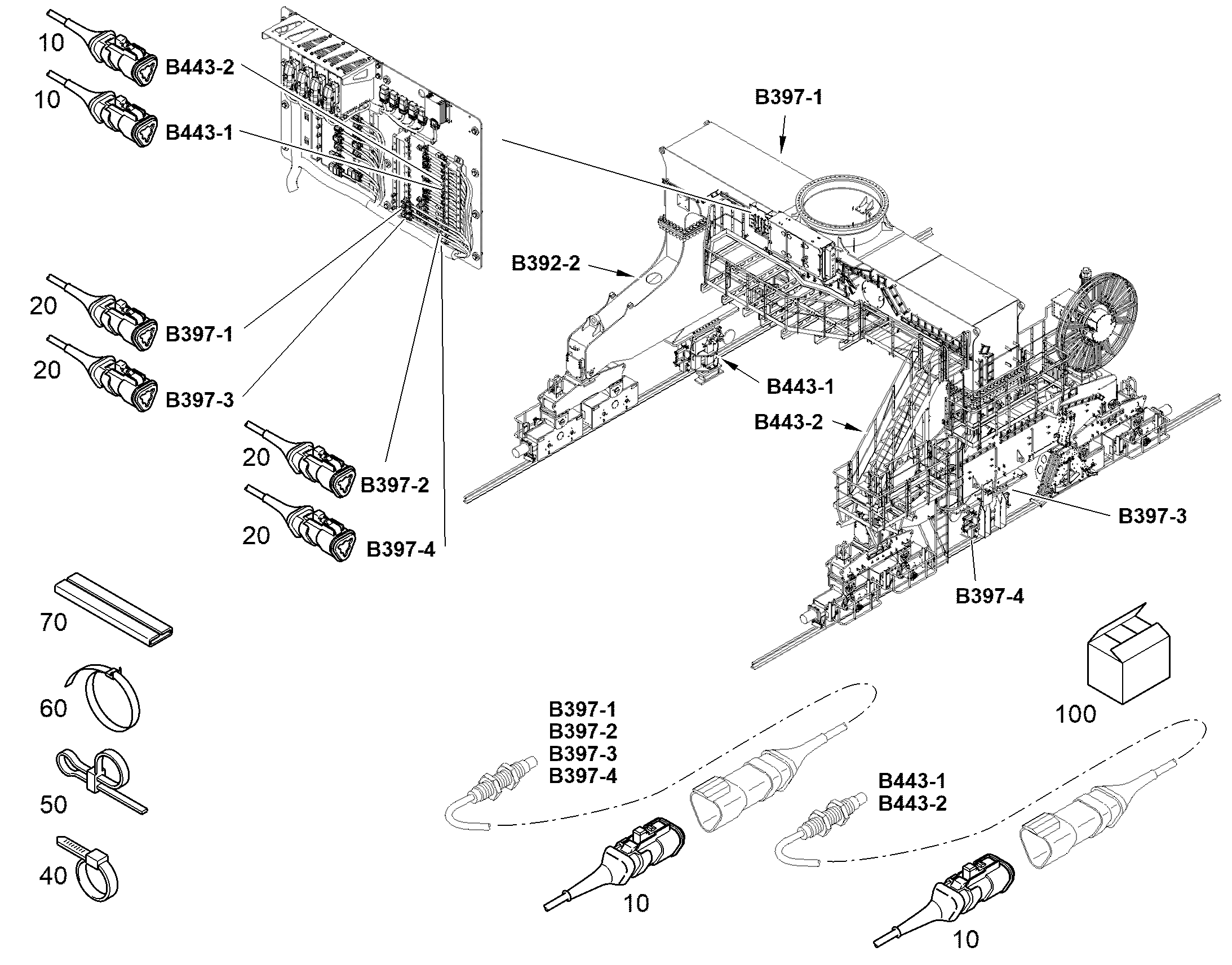 КОМПЛЕКТУЮЩИЕ ДЕТАЛИ 12892965 LIEBHERR