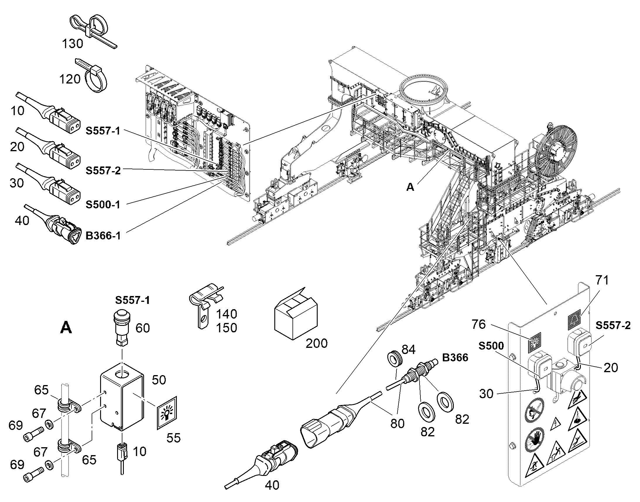КОМПЛЕКТУЮЩИЕ ДЕТАЛИ 12870930 LIEBHERR