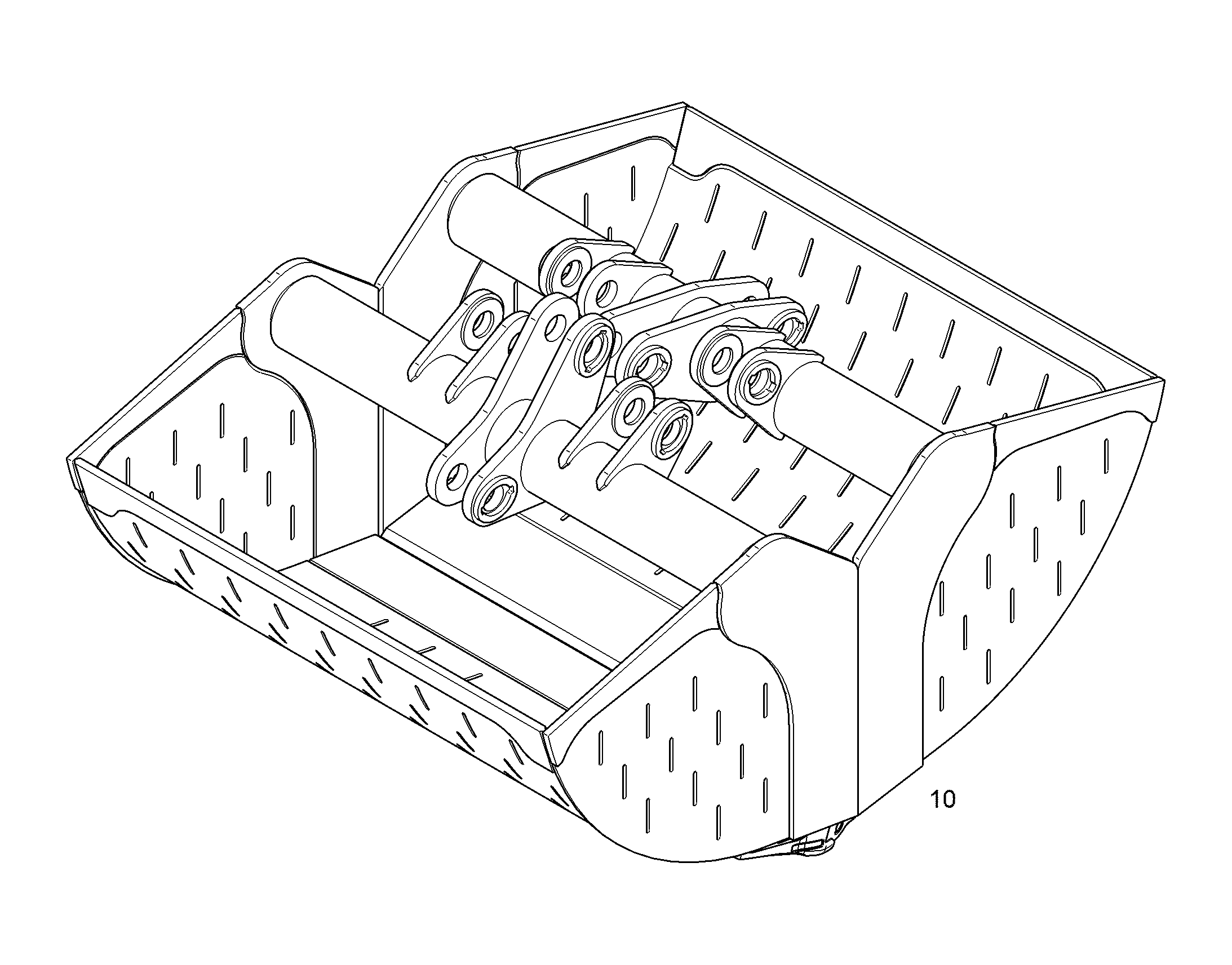 ПАРА ЧАШЕК 1650mm 2,00m³ 13434992 LIEBHERR
