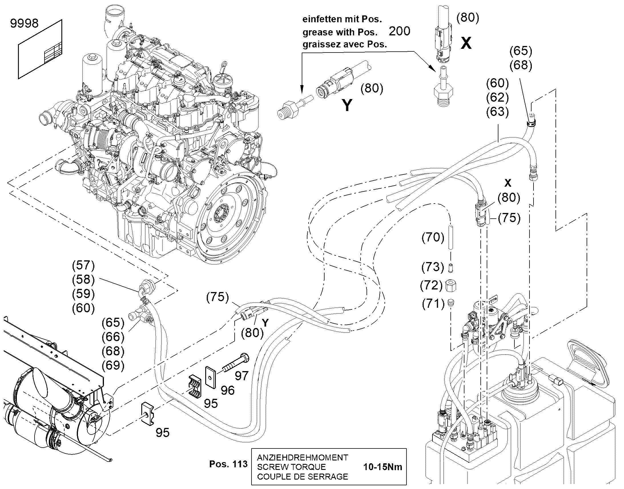 ИНСТРУКЦИЯ ПО УСТАНОВКЕ 12810342 LIEBHERR